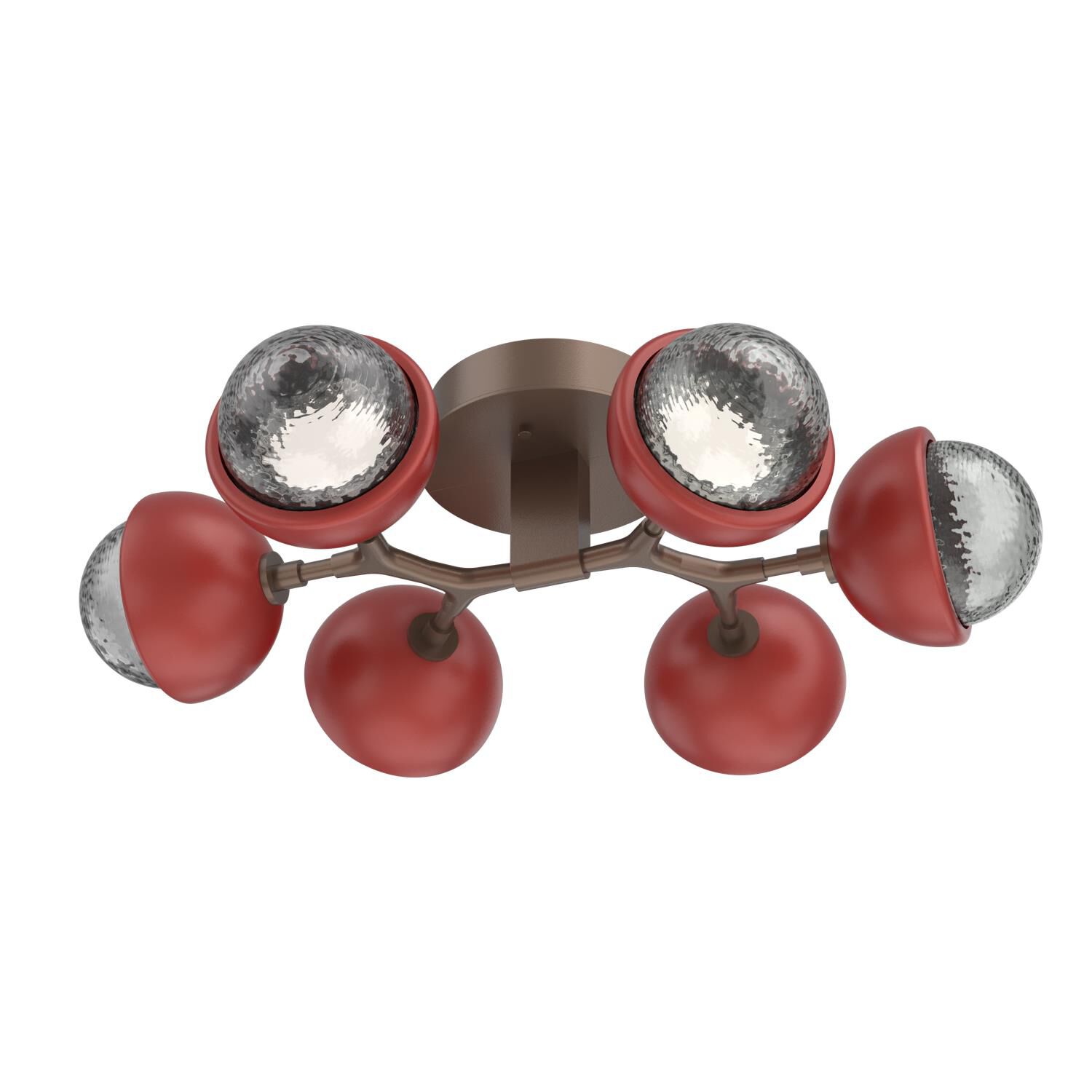 Levi Wilson Cabochon 27 Inch Flush Mount by Hammerton Studio