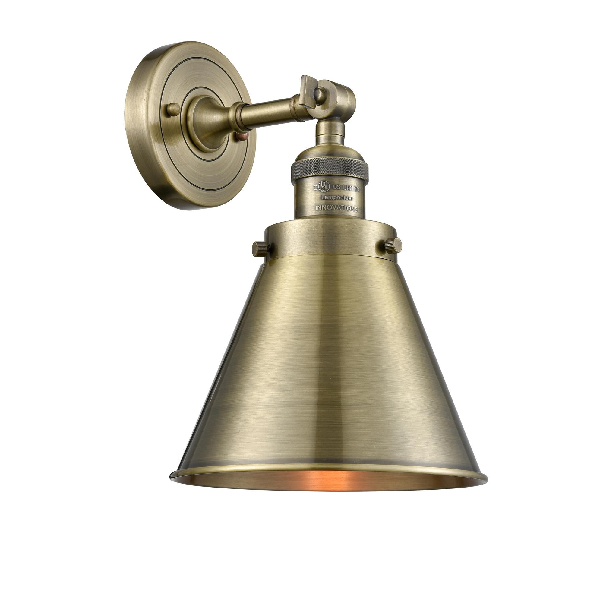 Bruno Marashlian Appalachian 8 Inch 1 Light Semi Flush Mount by Innovations Lighting