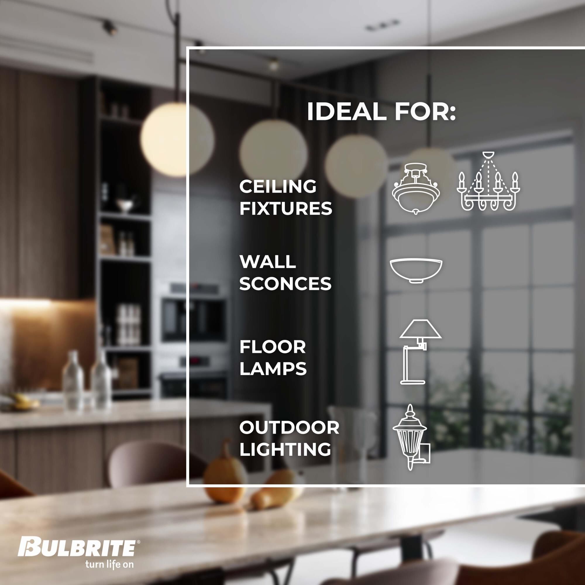 25 Watt 0K C11 Incandescent Light Bulb by Bulbrite