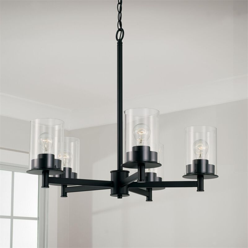 Mason 26 Inch 5 Light Chandelier by Homeplace by Capital Lighting Fixture Company