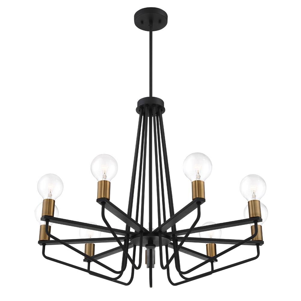 Ravella 30 Inch 9 Light Chandelier by Designers Fountain