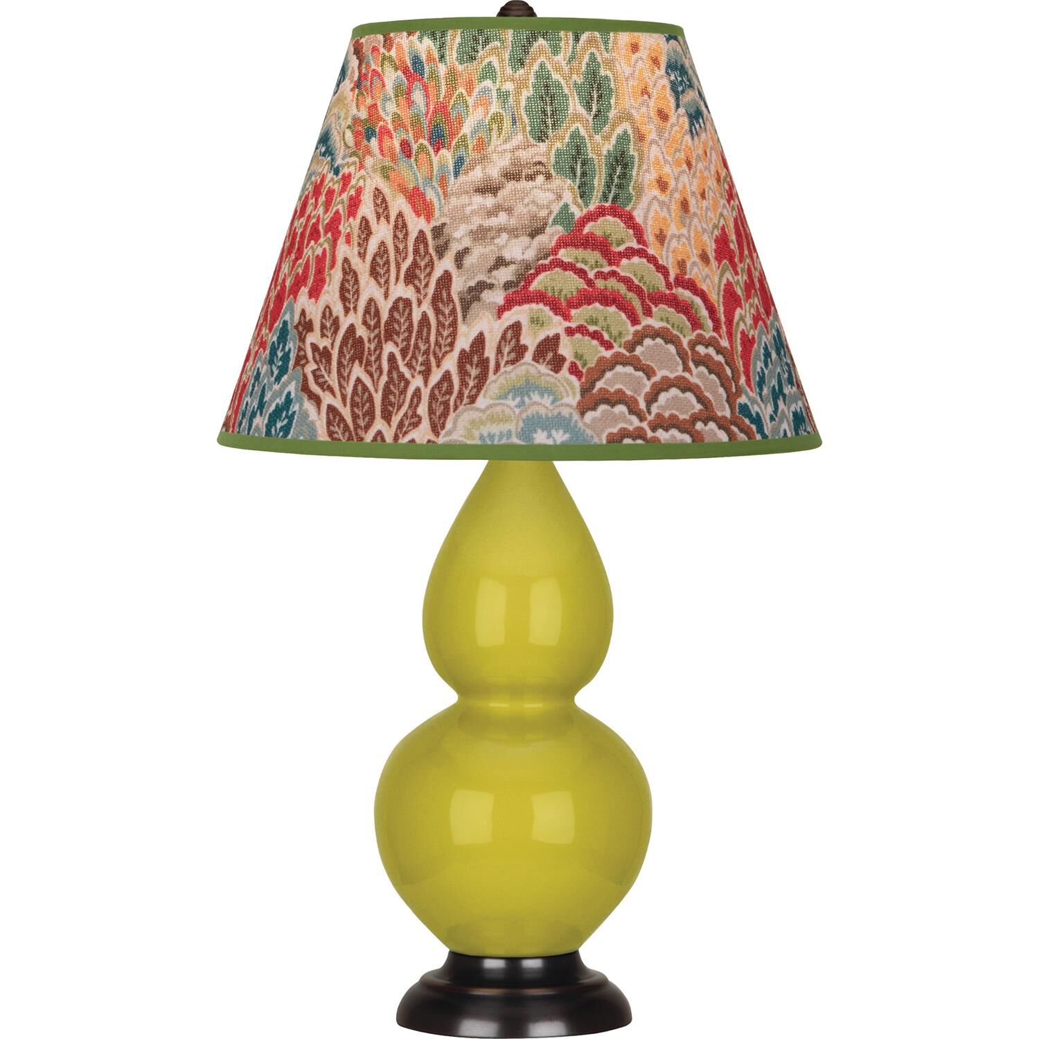 Small Double Gourd 23 Inch Table Lamp by Robert Abbey