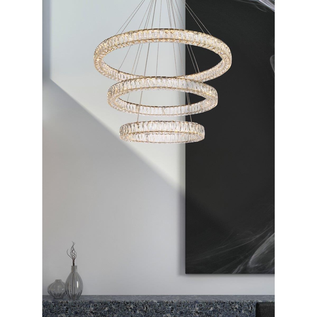 Monroe Chandelier by Elegant Lighting