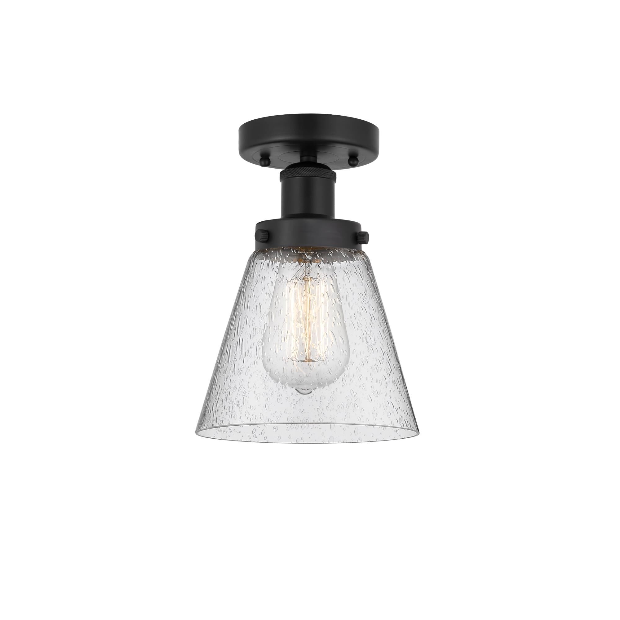 Bruno Marashlian Cone 6 Inch 1 Light Semi Flush Mount by Innovations Lighting