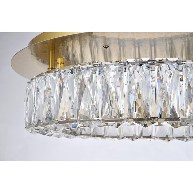 Monroe Semi Flush Mount by Elegant Lighting