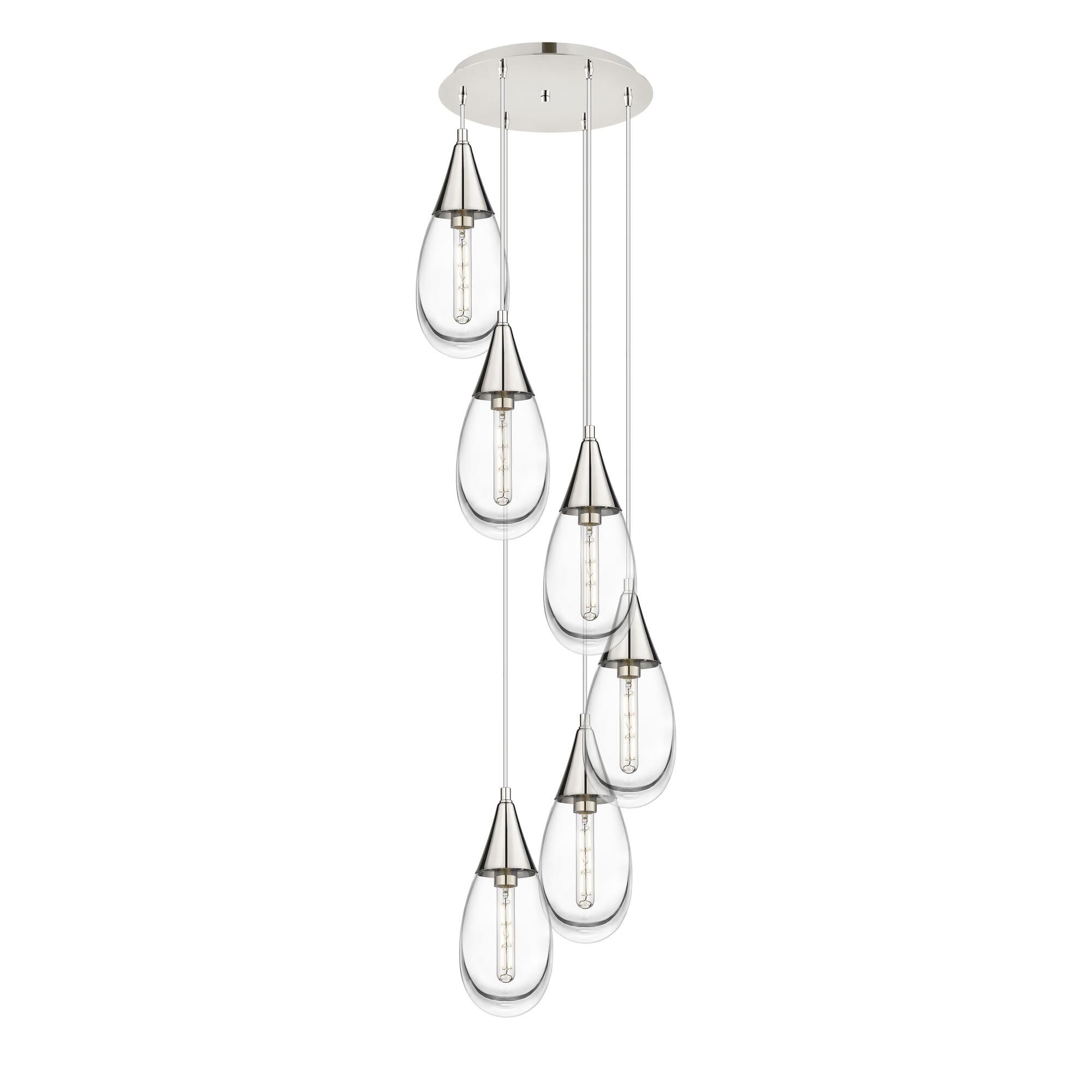 Bruno Marashlian Malone 16 Inch 6 Light Multi Light Pendant by Innovations Lighting