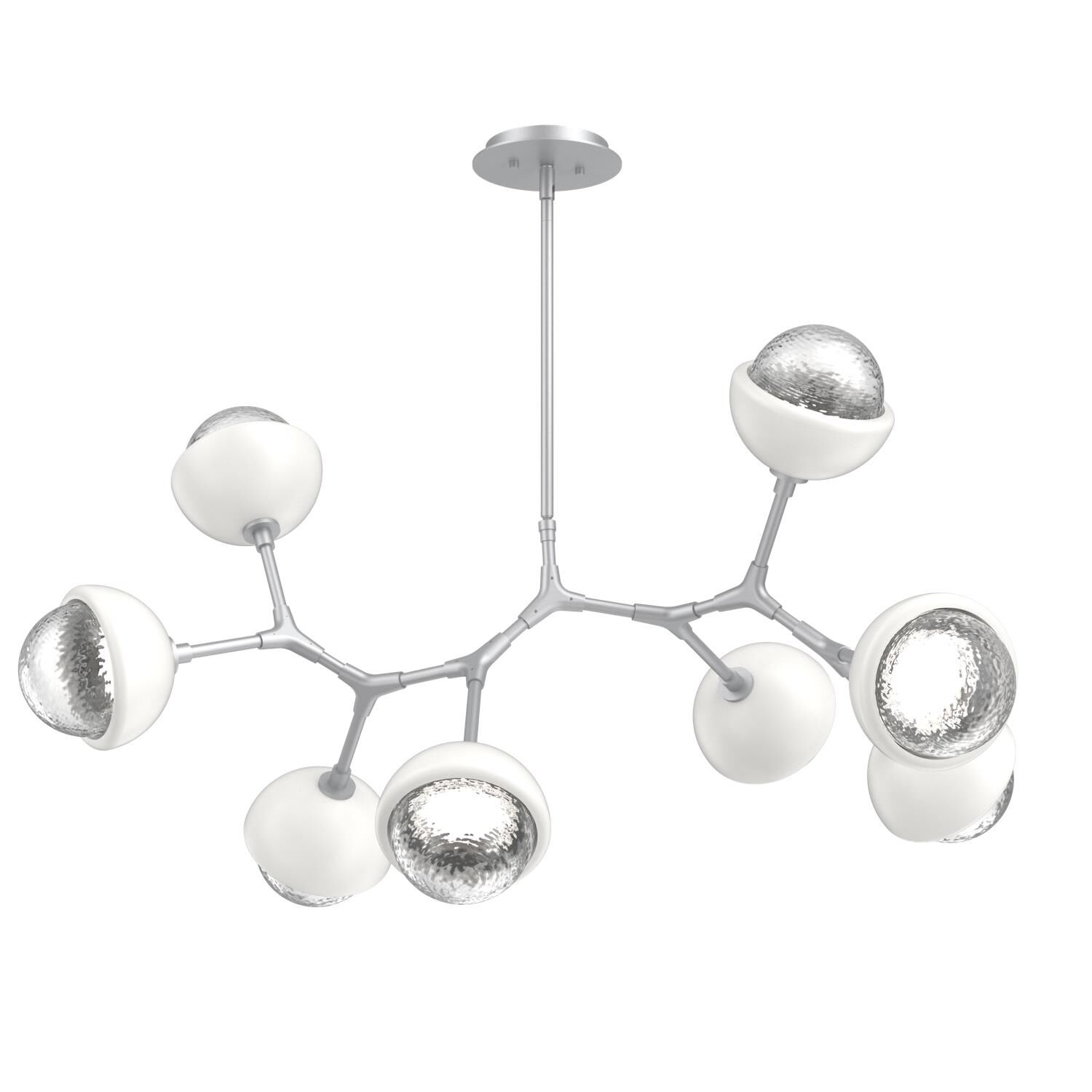 Levi Wilson Cabochon 38 Inch Linear Suspension Light by Hammerton Studio