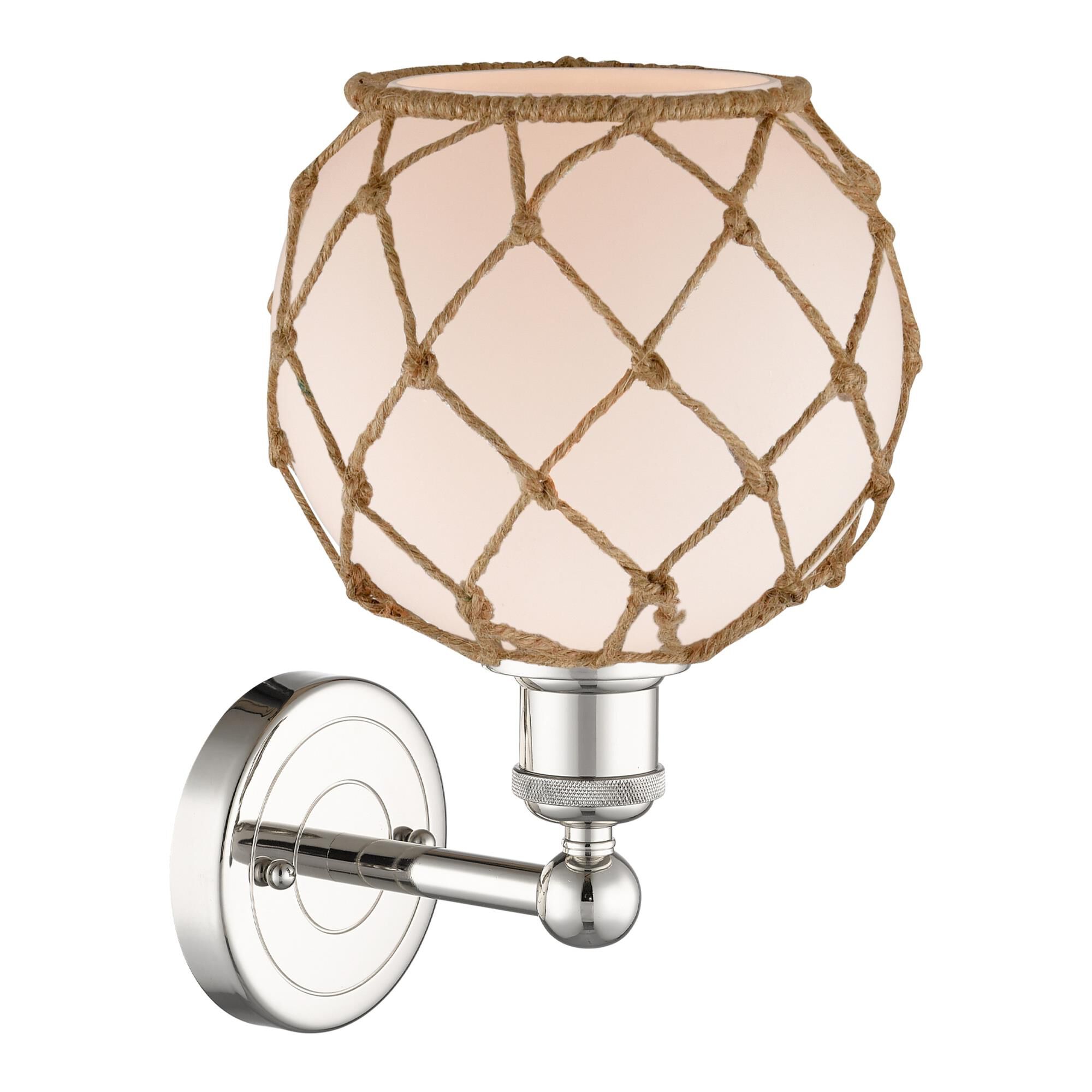 Bruno Marashlian Farmhouse Rope 12 Inch Wall Sconce by Innovations Lighting