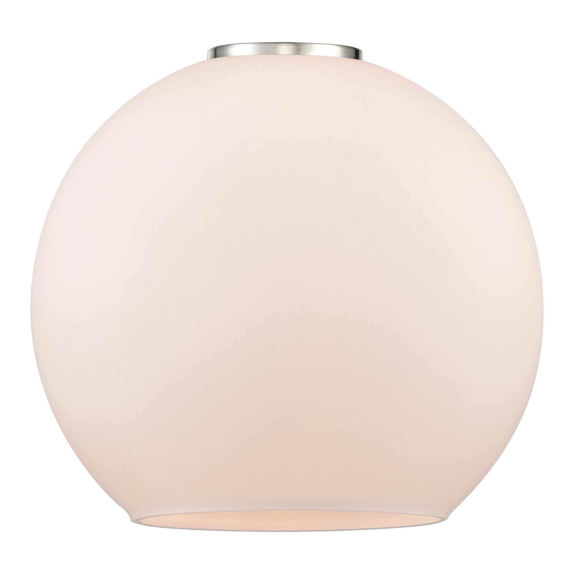 Shown in Matte Black finish and Matte White glass