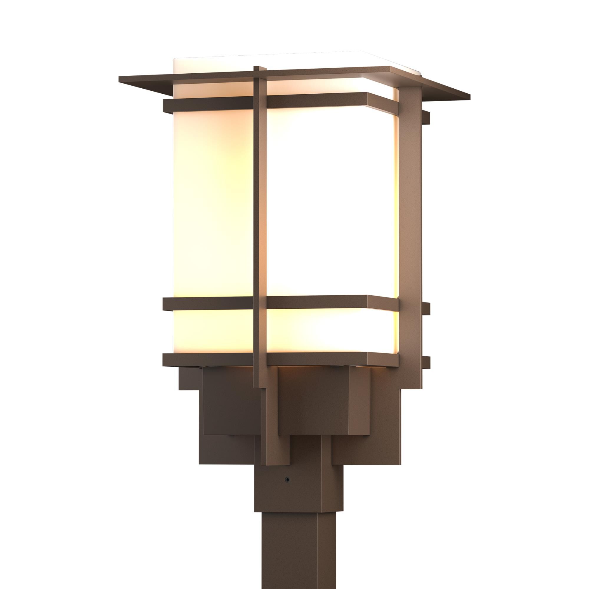 Hubbardton Forge Tourou 19 Inch Tall Outdoor Post Lamp