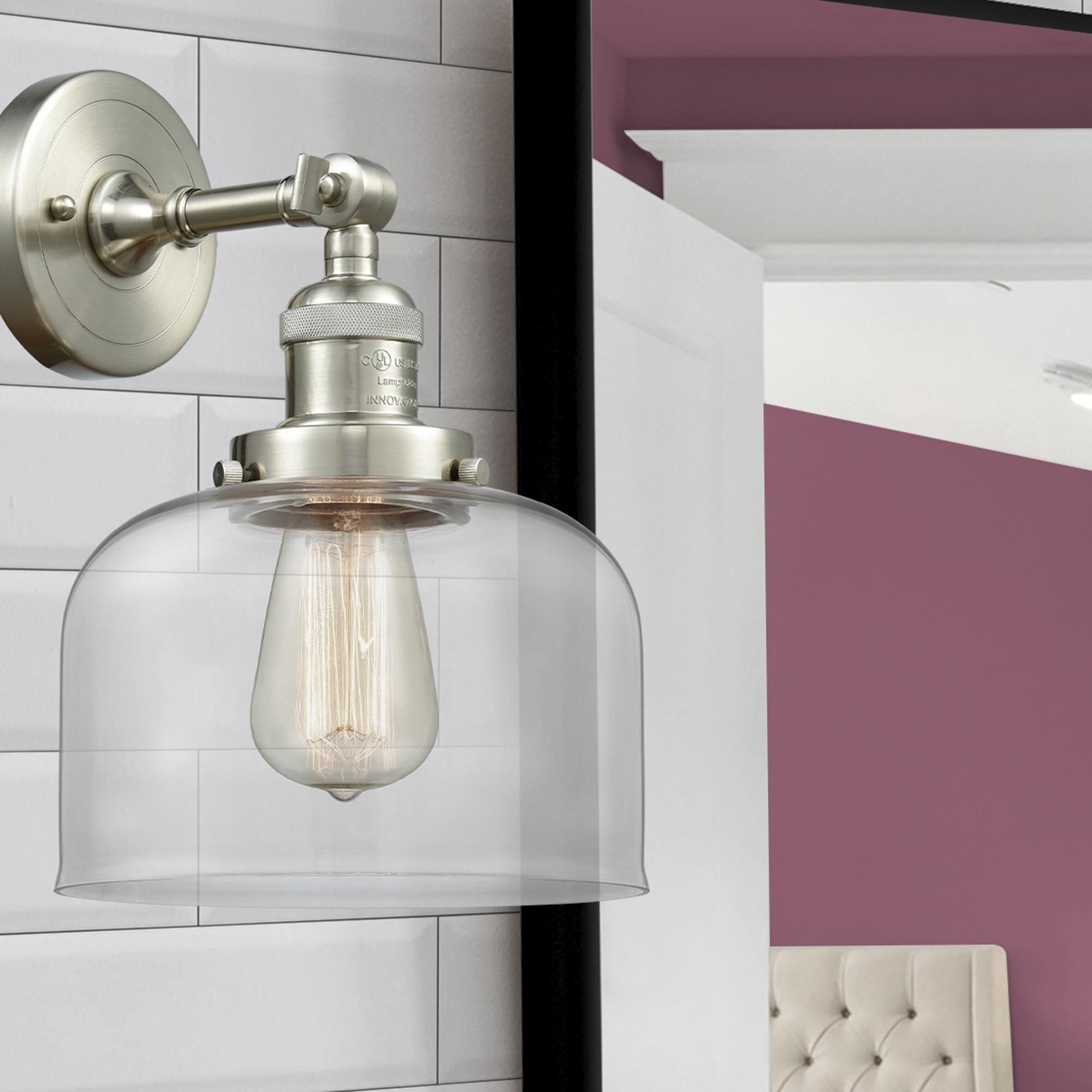 Bruno Marashlian Large Bell 12 Inch Wall Sconce by Innovations Lighting
