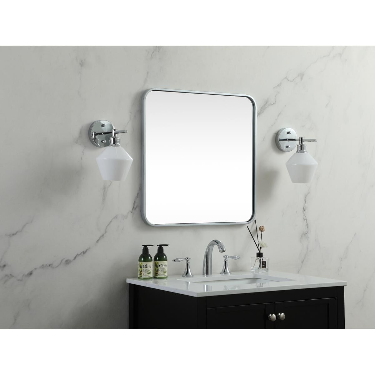 Shown in Silver finish