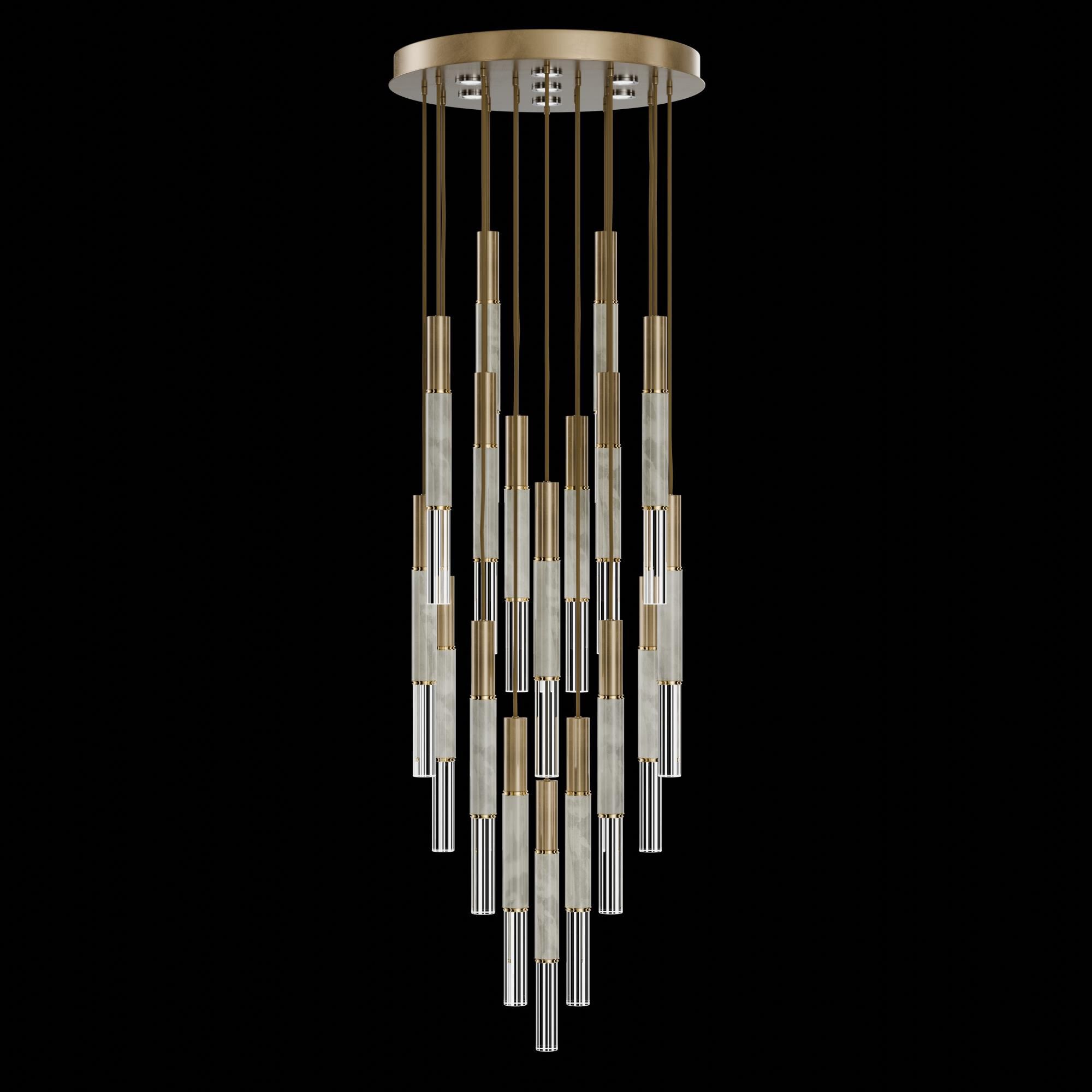 Antonia Antonia 31 Inch Multi Light Pendant by Fine Art Handcrafted Lighting