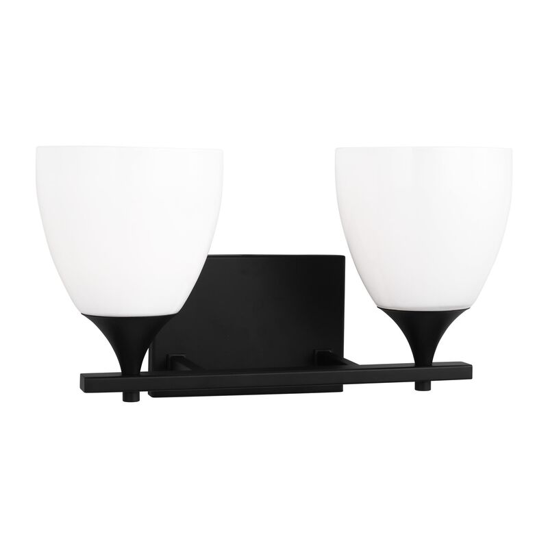 Drew & Jonathan Toffino 16 Inch 2 Light Bath Vanity Light by Visual Comfort Studio