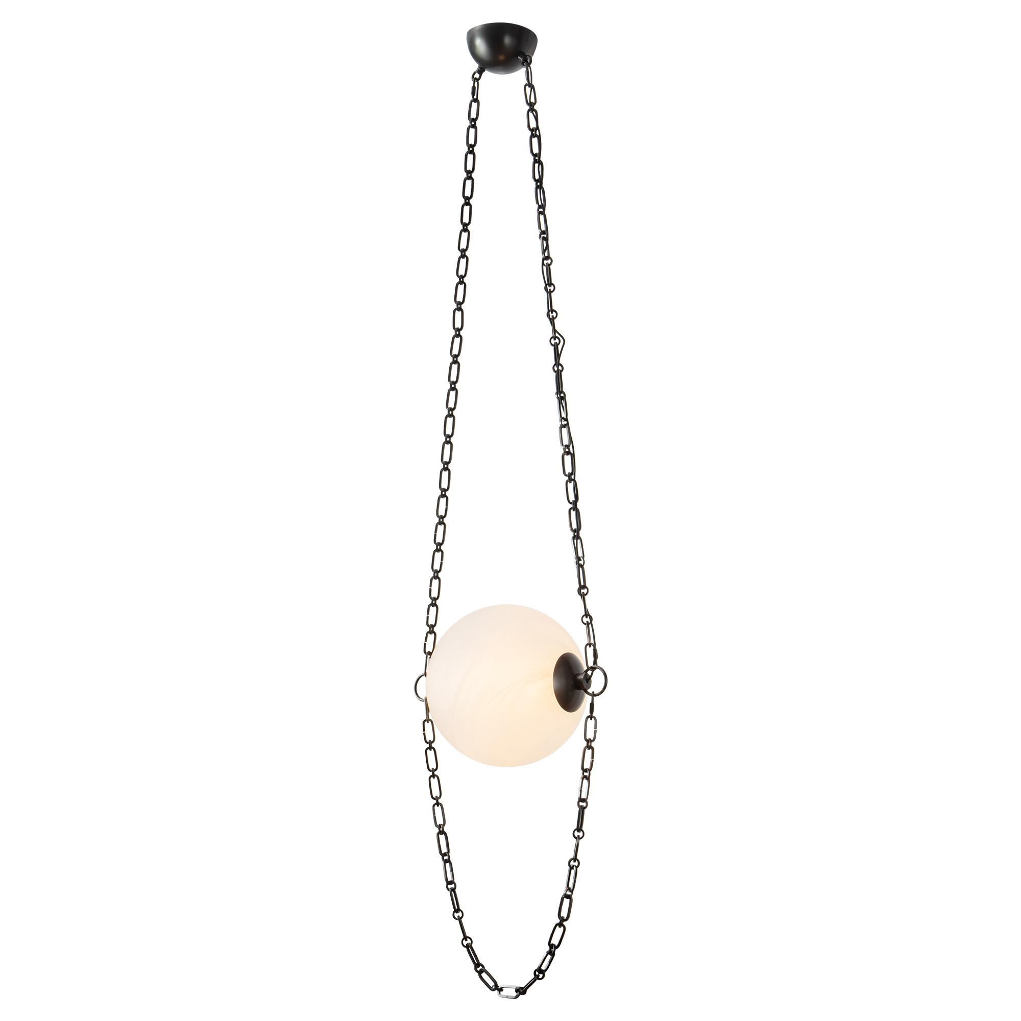 Shown in Urban Bronze finish and Cloud glass