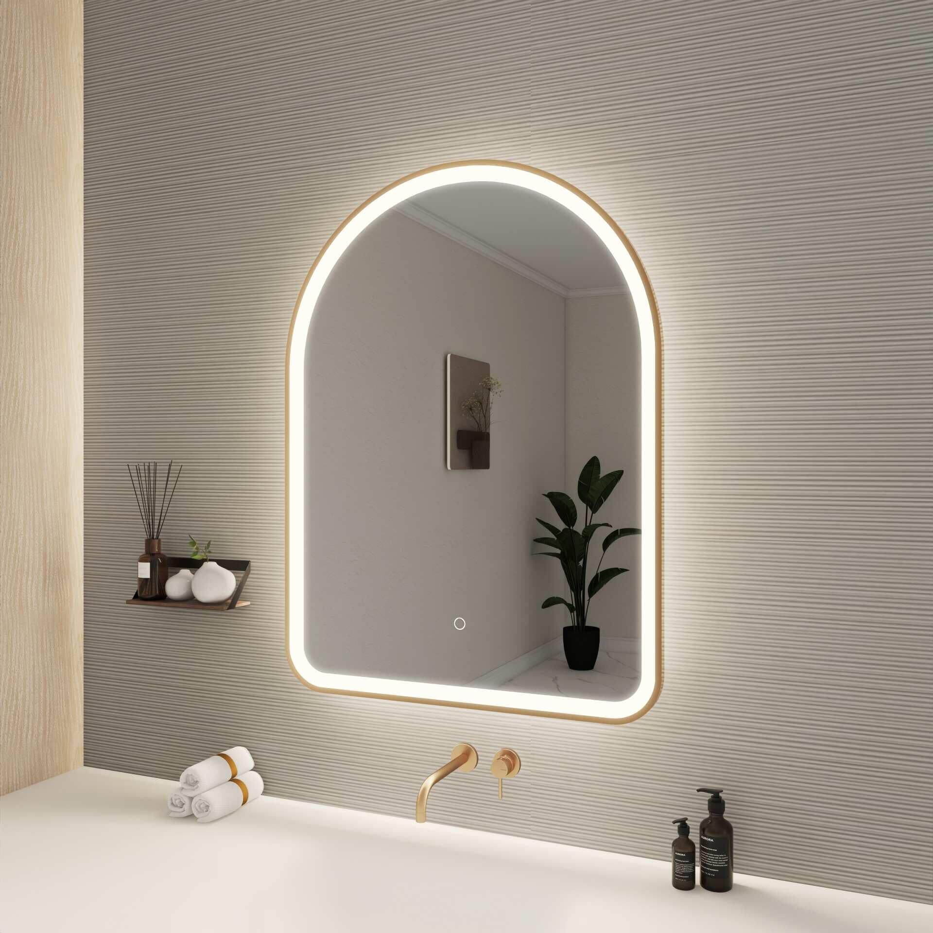 Shown in Satin Gold finish