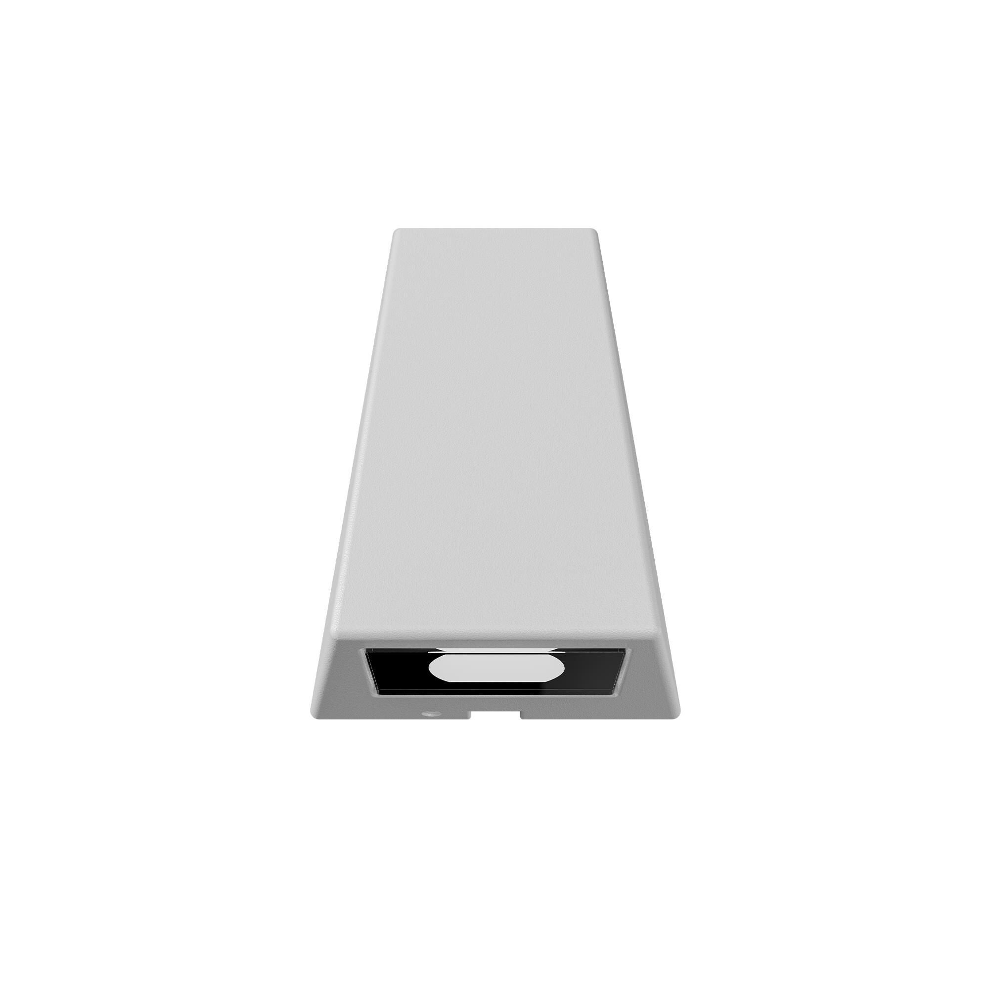Shown in White On Aluminum finish