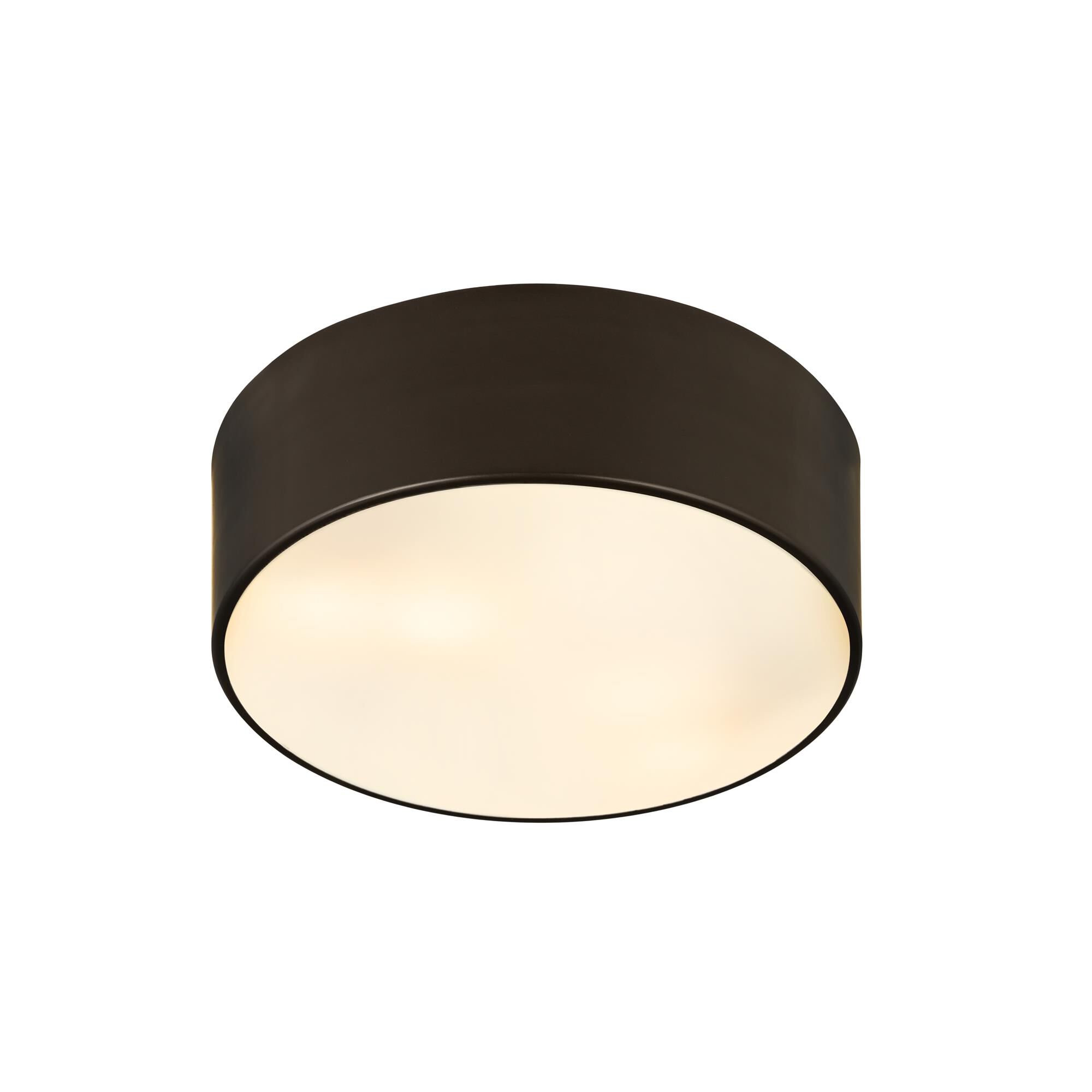 Shown in Bronze finish and Steel glass and Steel shade