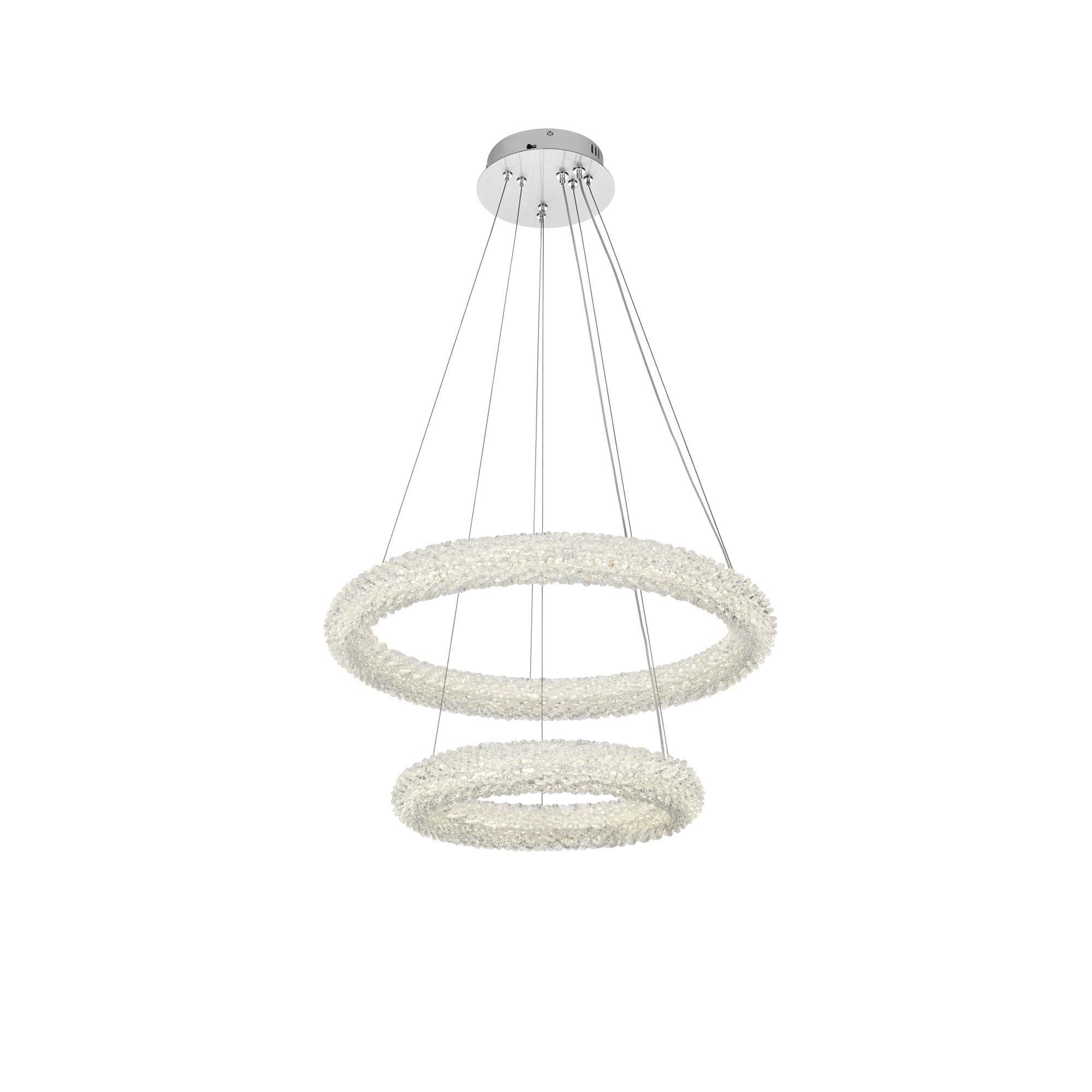Bowen 24 Inch Chandelier by Elegant Lighting
