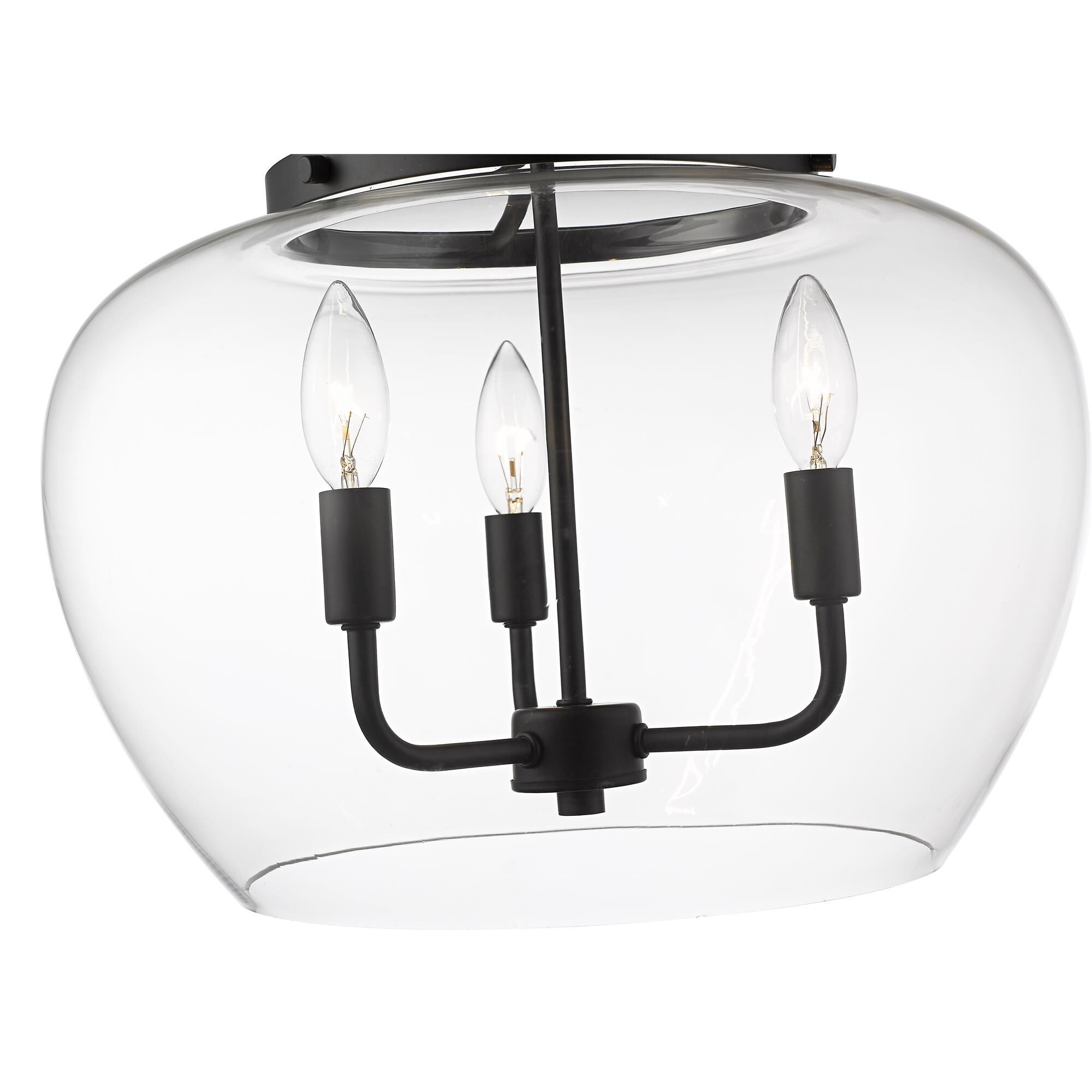 Joliet 15 Inch 3 Light Semi Flush Mount by Z-Lite