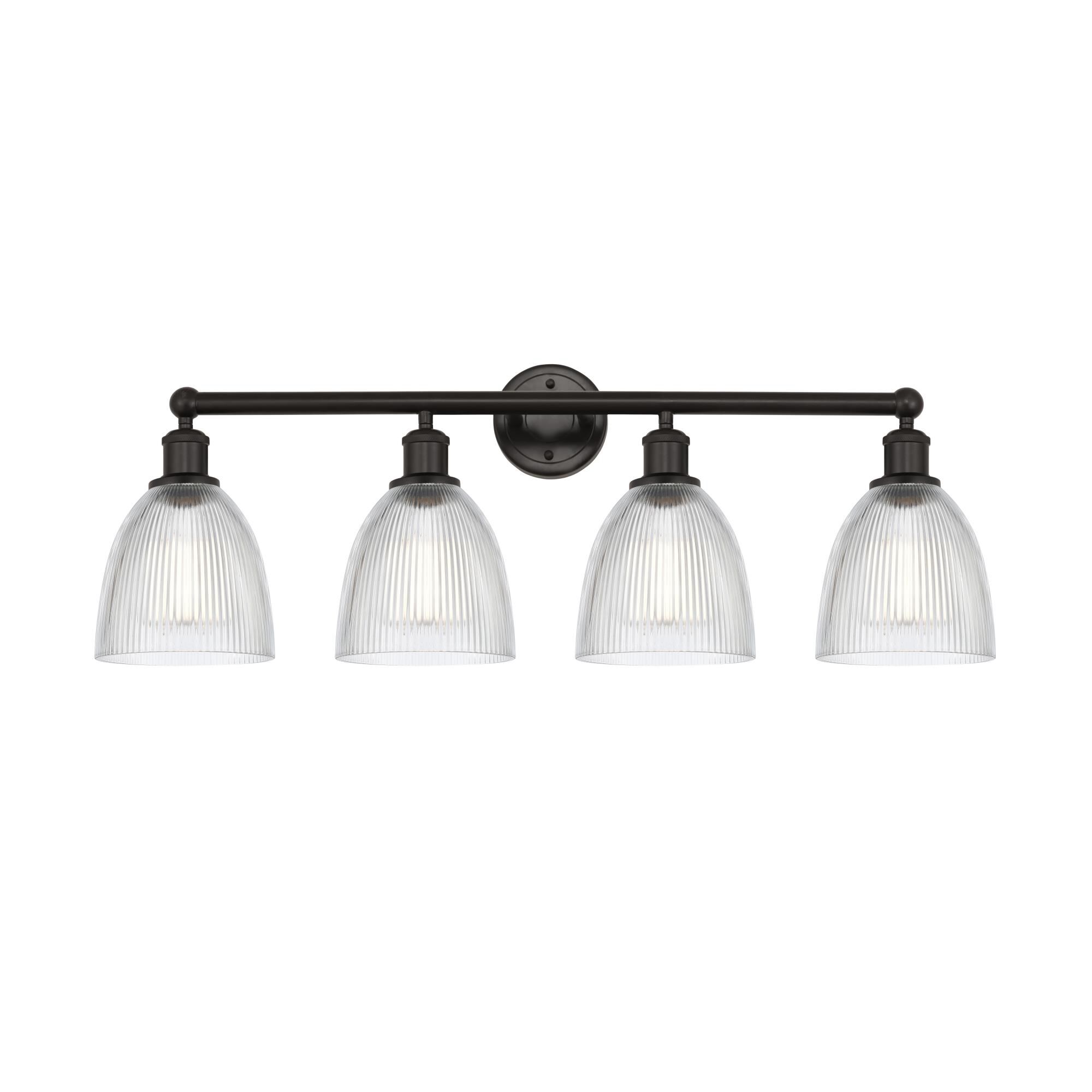 Shown in Oil Rubbed Bronze, Clear finish and Clear glass and Clear Glass shade