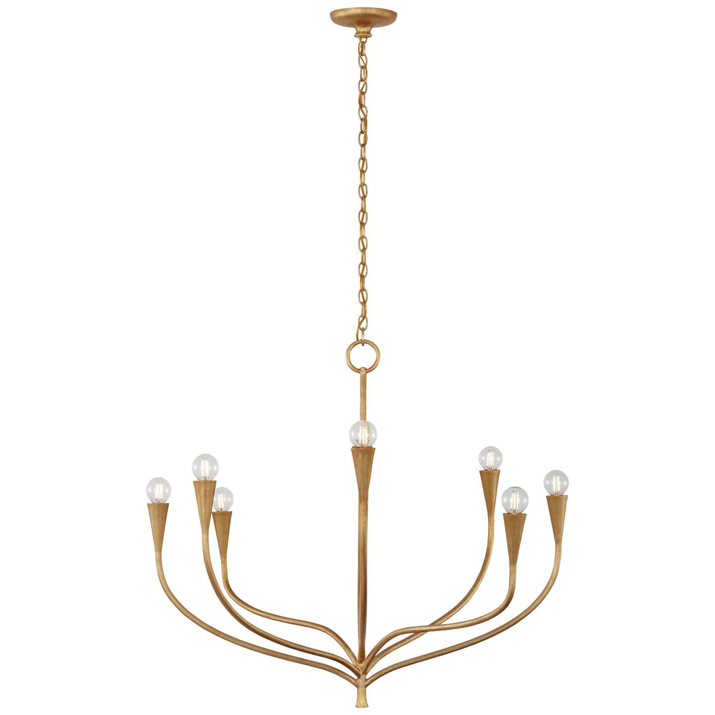 Shown in Antique Gold Leaf finish