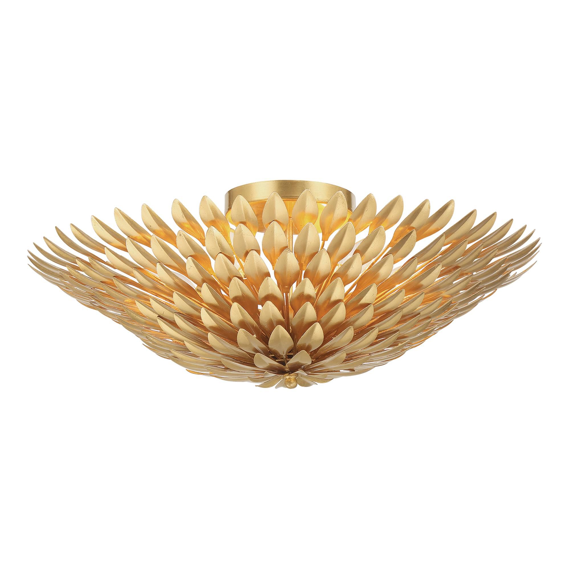 Shown in Antique Gold finish
