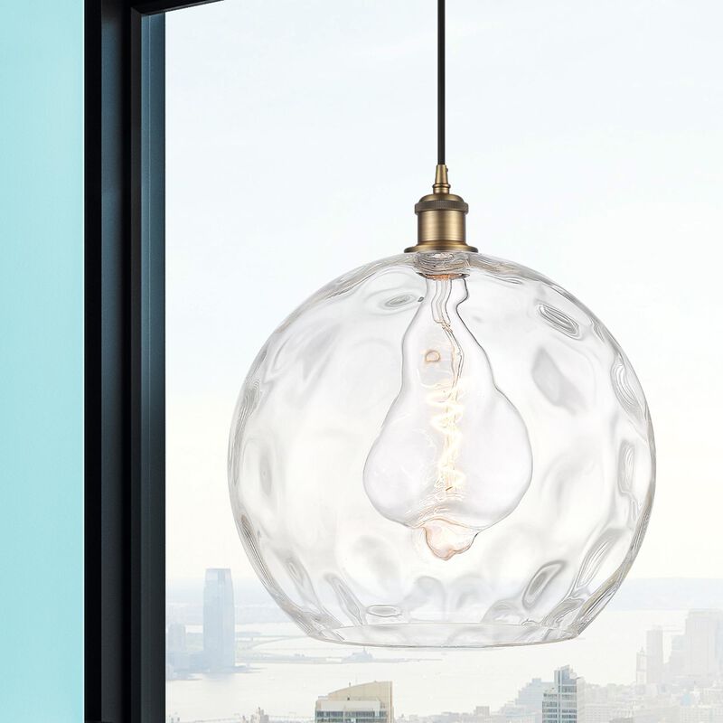 Innovations Lighting Bruno Marashlian Athens Water Glass 13 Inch Large Pendant