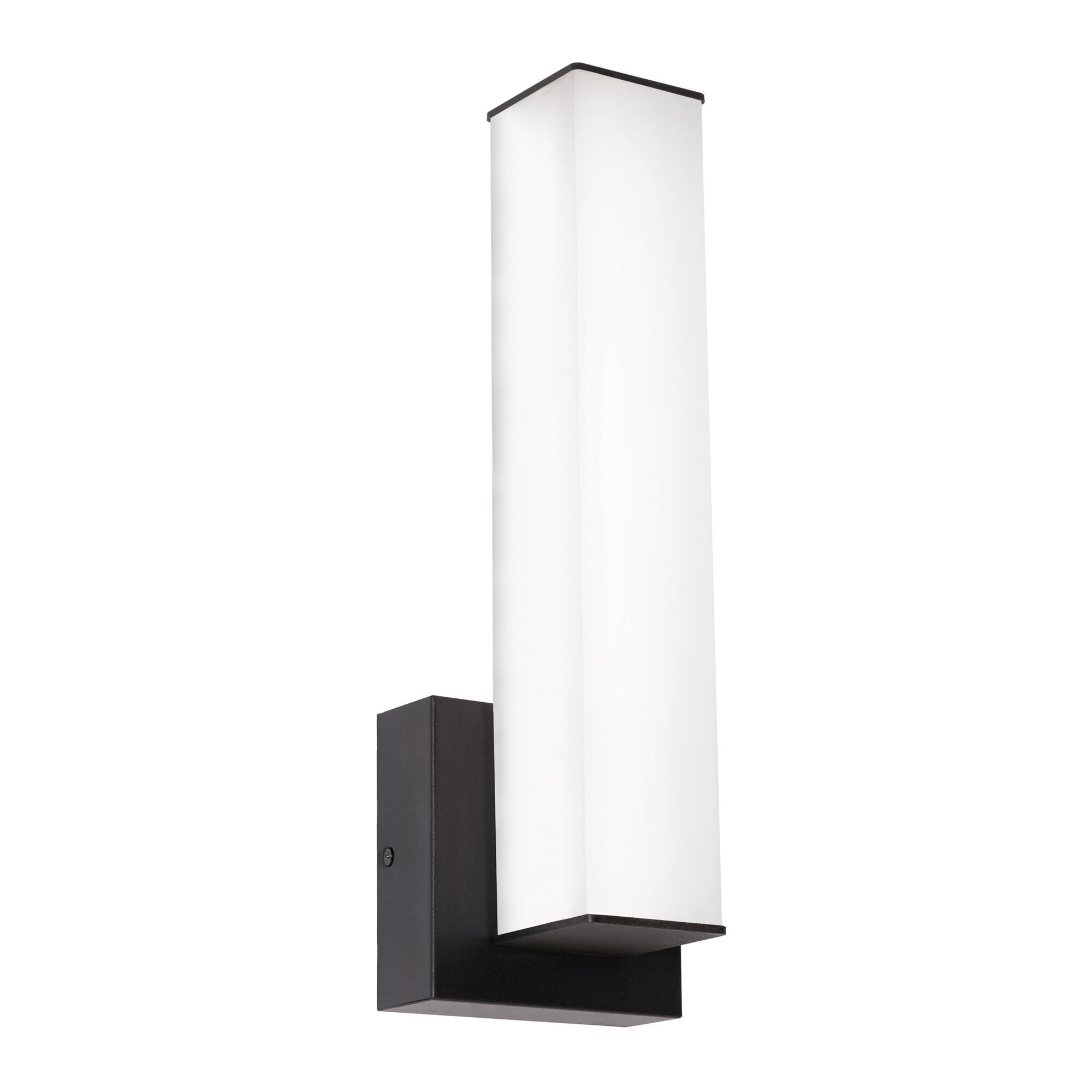 Shown in Black finish and Frosted Acrylic shade