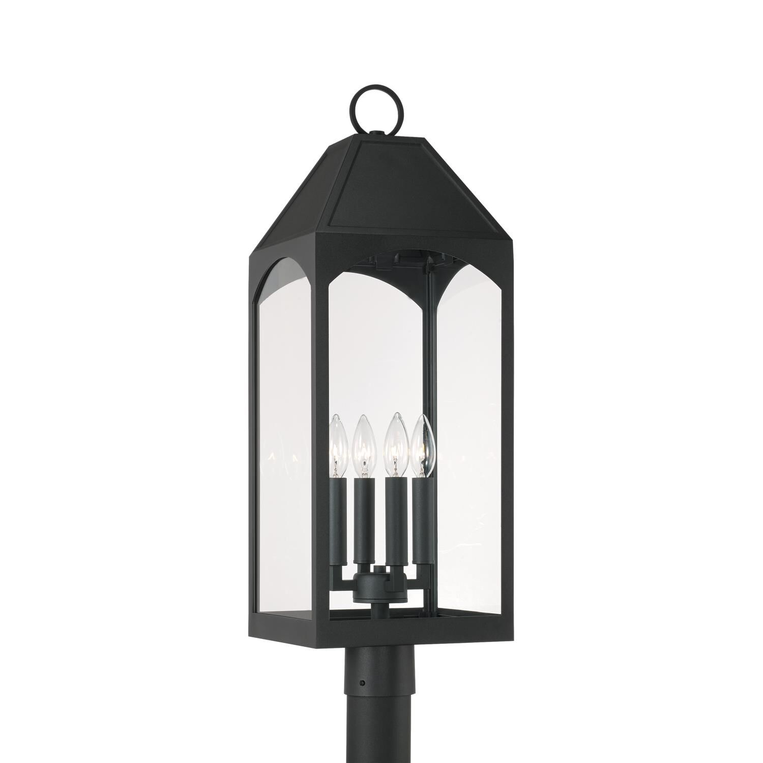 Burton 28 Inch Tall 4 Light Outdoor Post Lamp by Capital Lighting Fixture Company