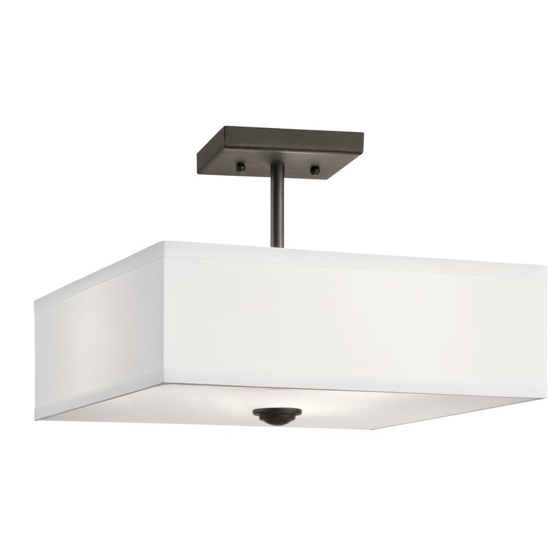 Shailene 14 Inch Semi Flush Mount by Kichler