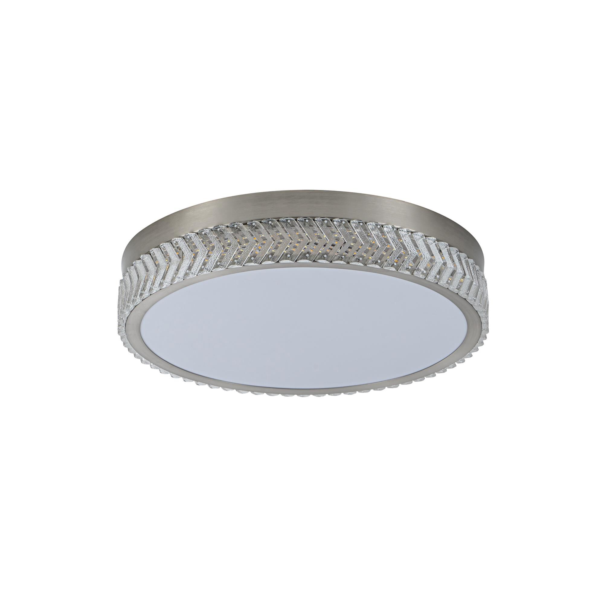 Shown in Brushed Nickel finish