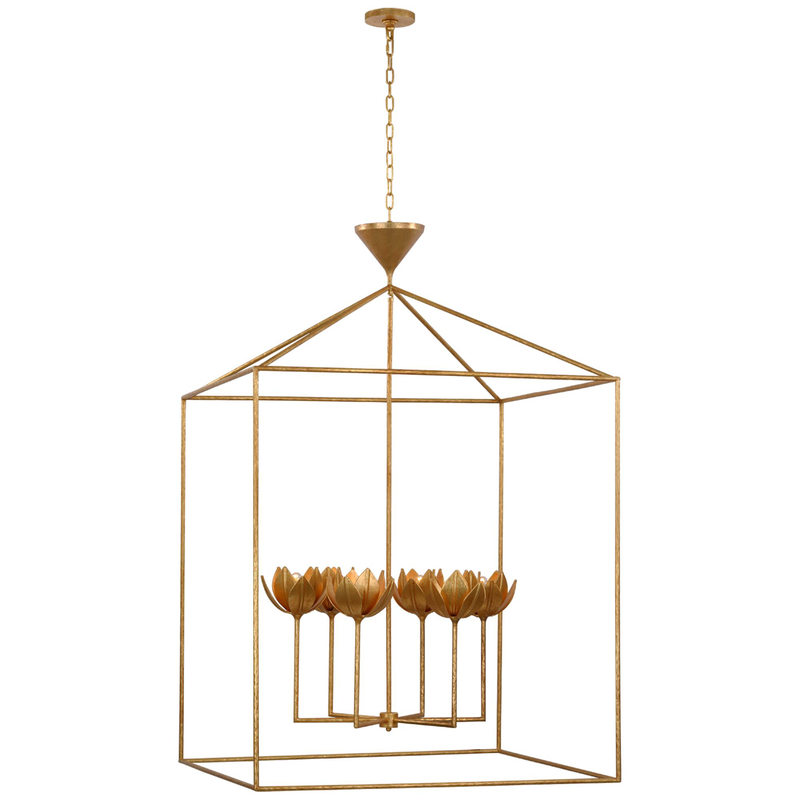 Julie Neill Alberto 38 Inch Outdoor Hanging Lantern by Visual Comfort Signature Collection