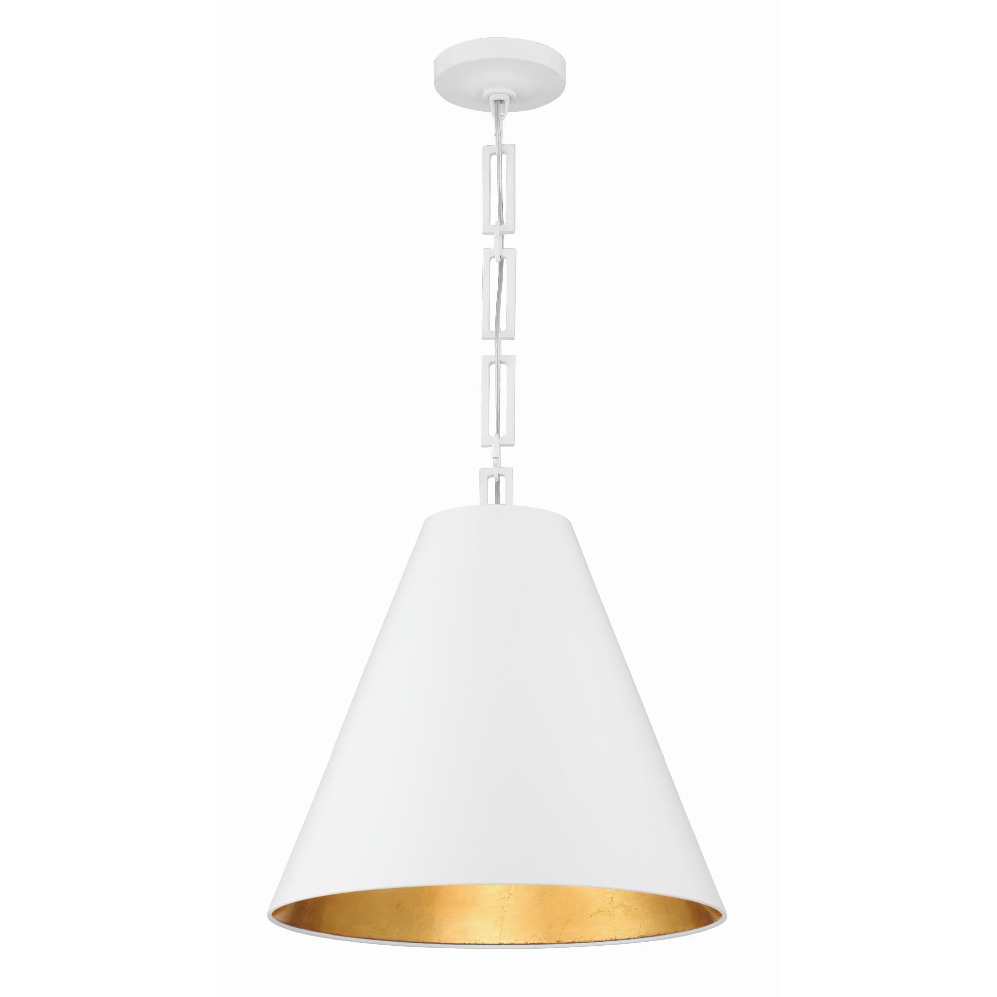 Brian Patrick Flynn Alston 18 Inch Large Pendant by Crystorama