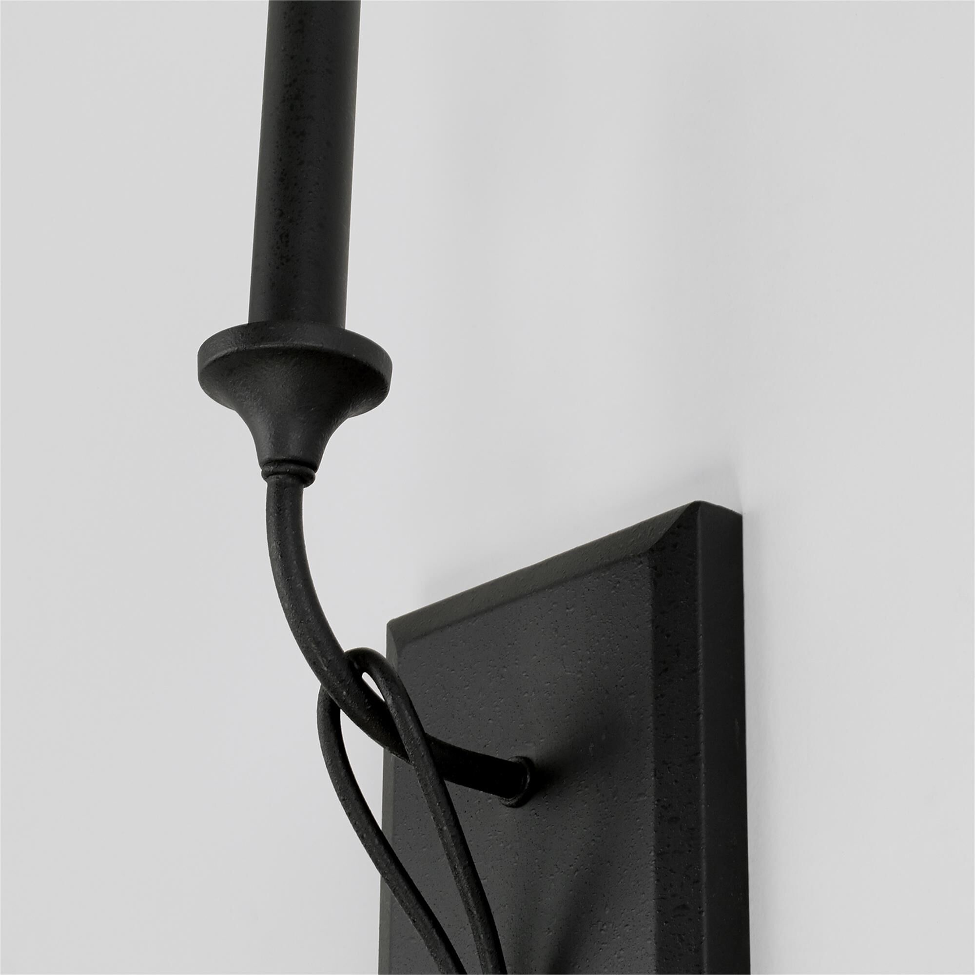 Shown in Black Iron finish