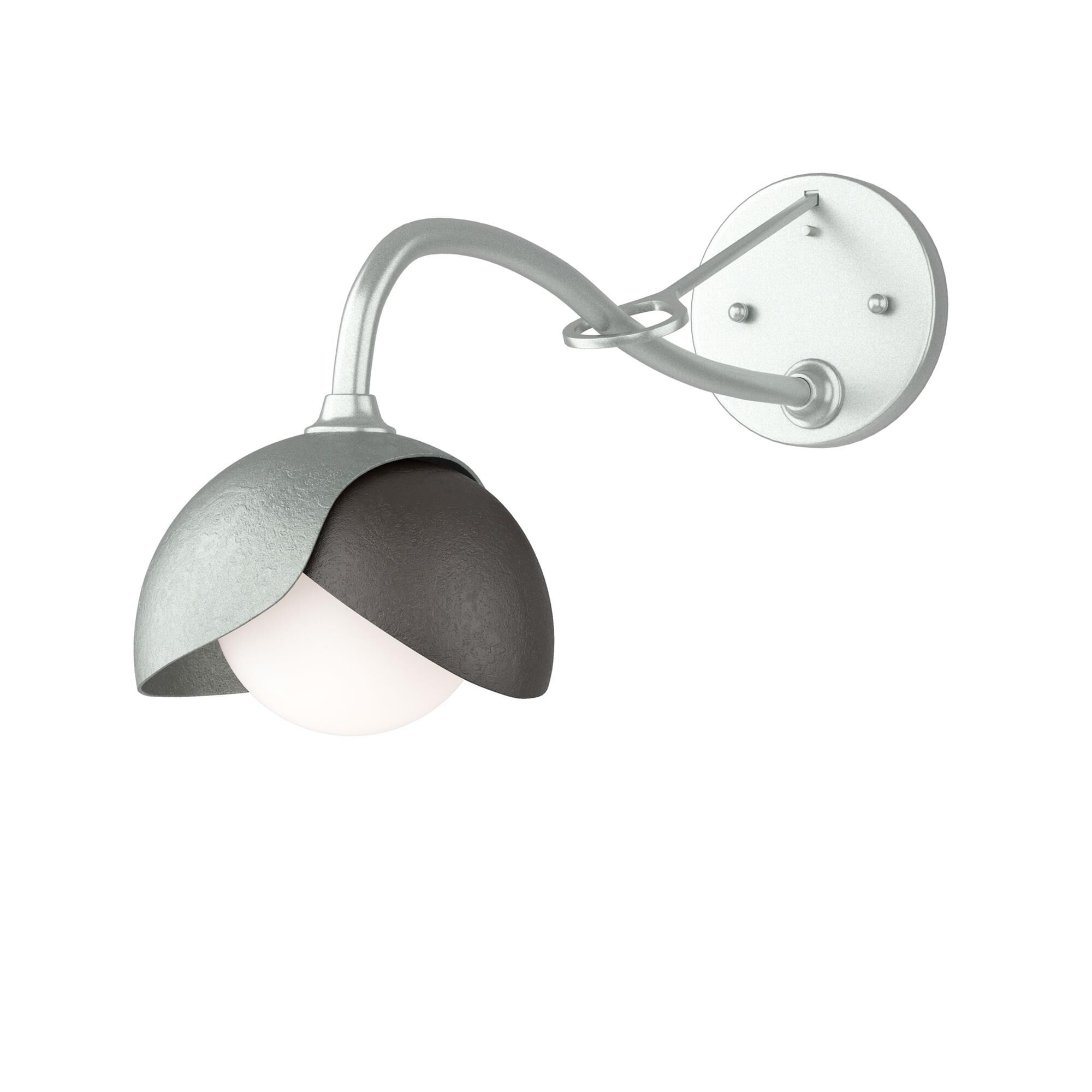 Shown in Vintage Platinum finish and Opal glass and Oil Rubbed Bronze (14) accent