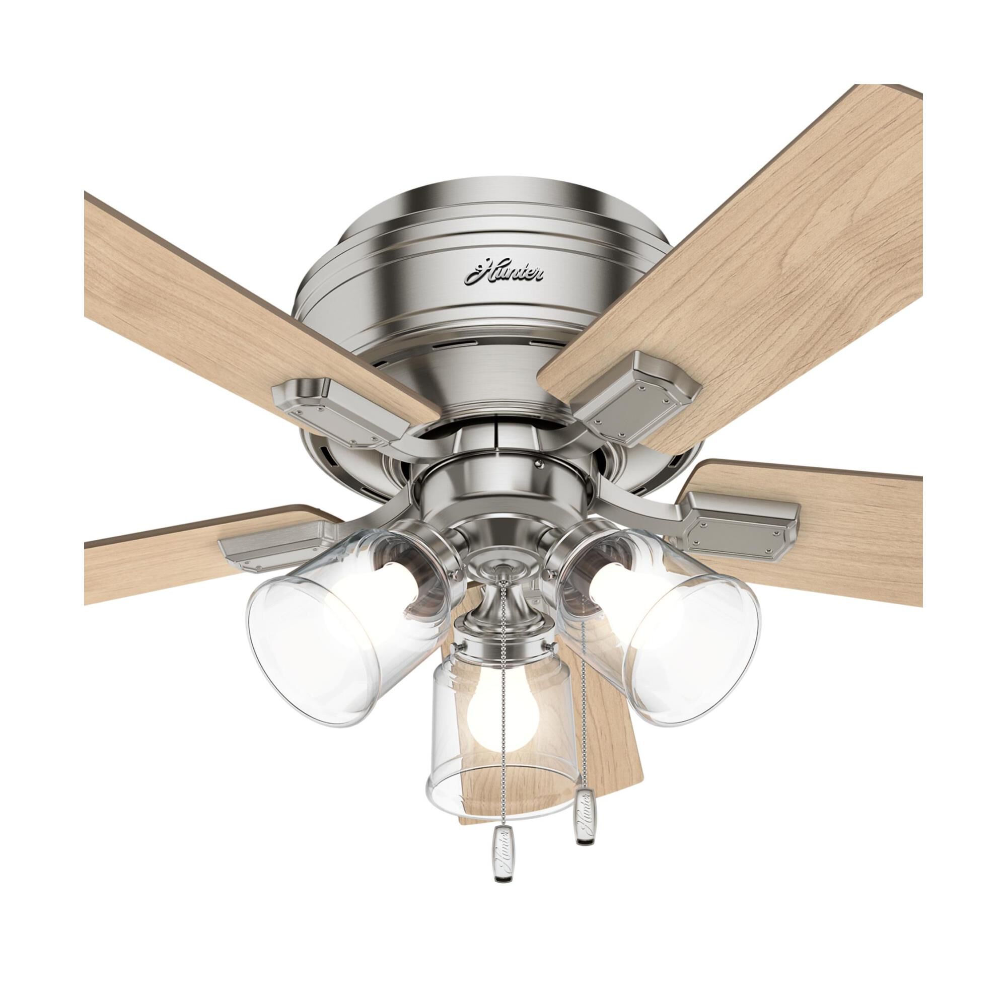 Crestfield Flush Mount Fan by Hunter Fan