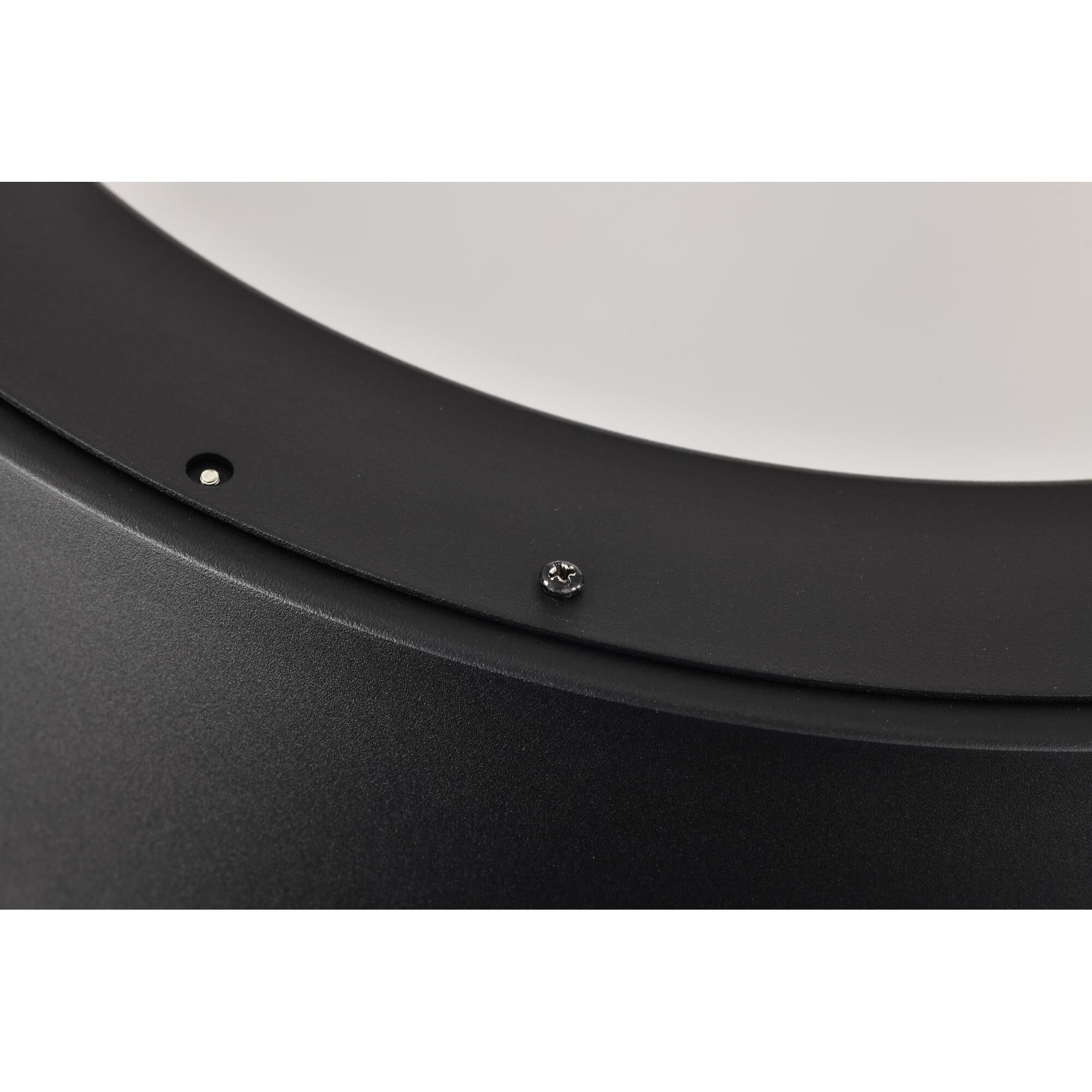 Shown in Black finish