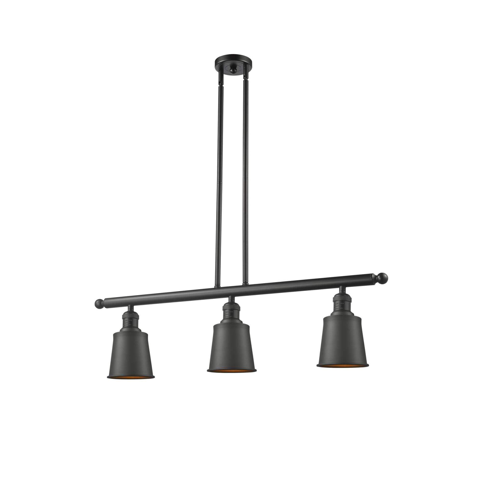 Shown in Oil Rubbed Bronze finish and Oil Rubbed Bronze shade
