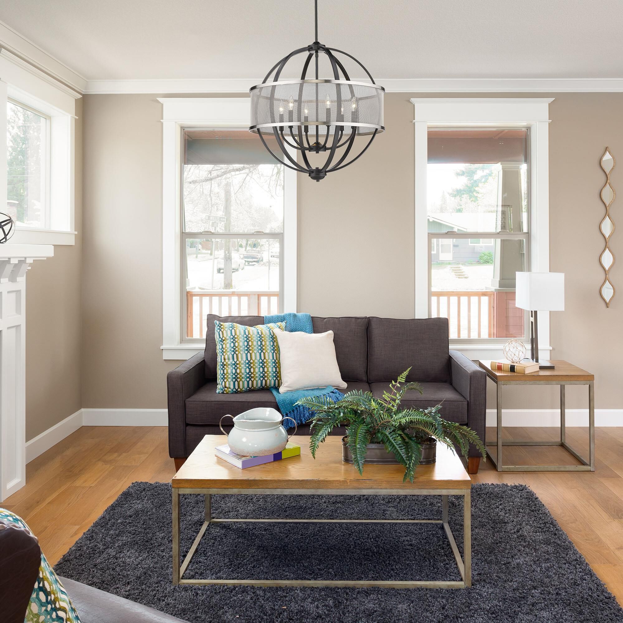 Colson Chandelier by Golden Lighting