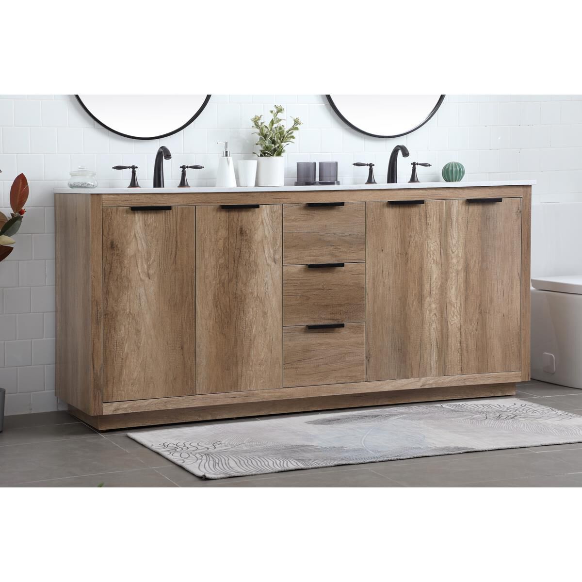 Blake 72 Inch Bath Vanity by Elegant Decor