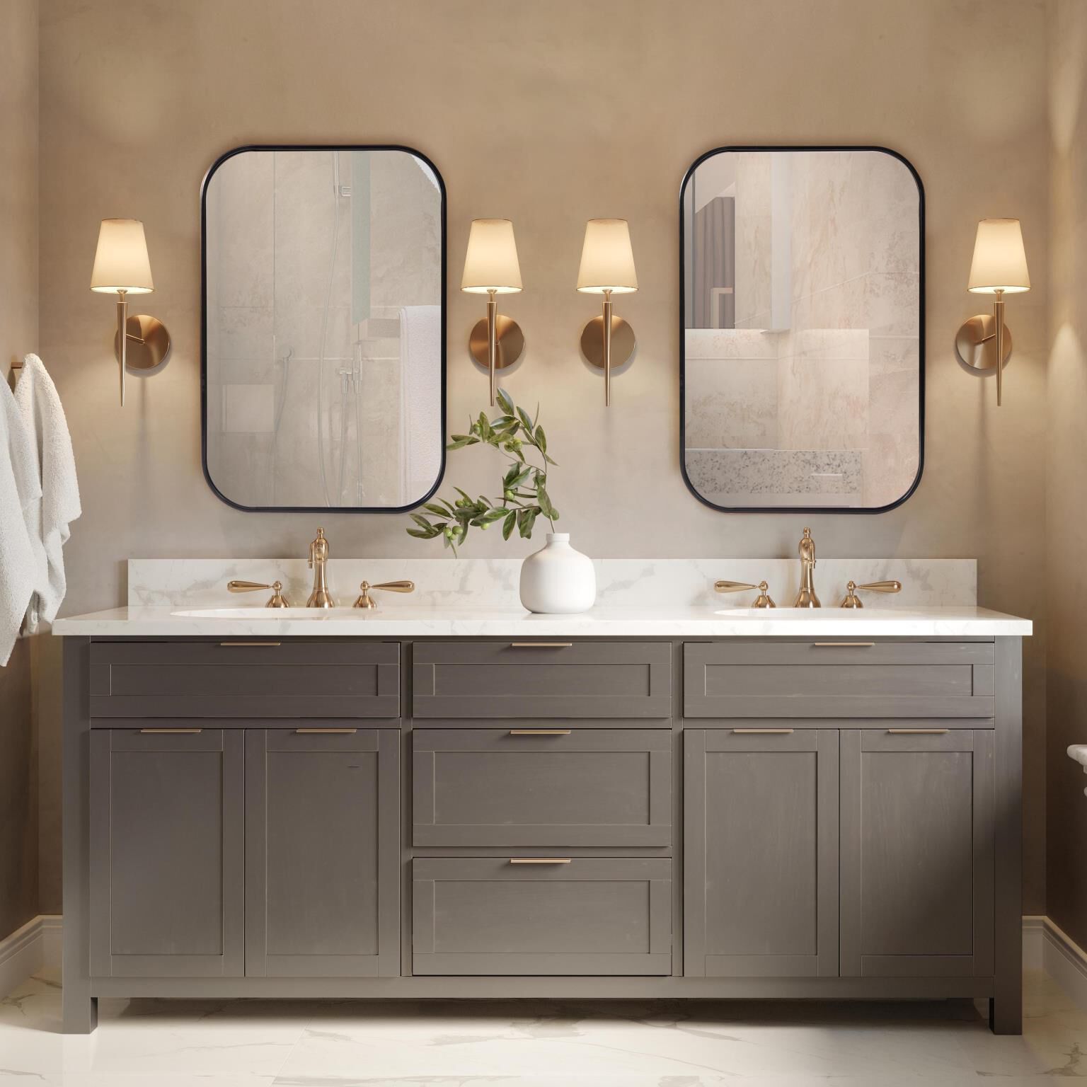 The Milo Decorative Mirror by Howard Elliott Collection