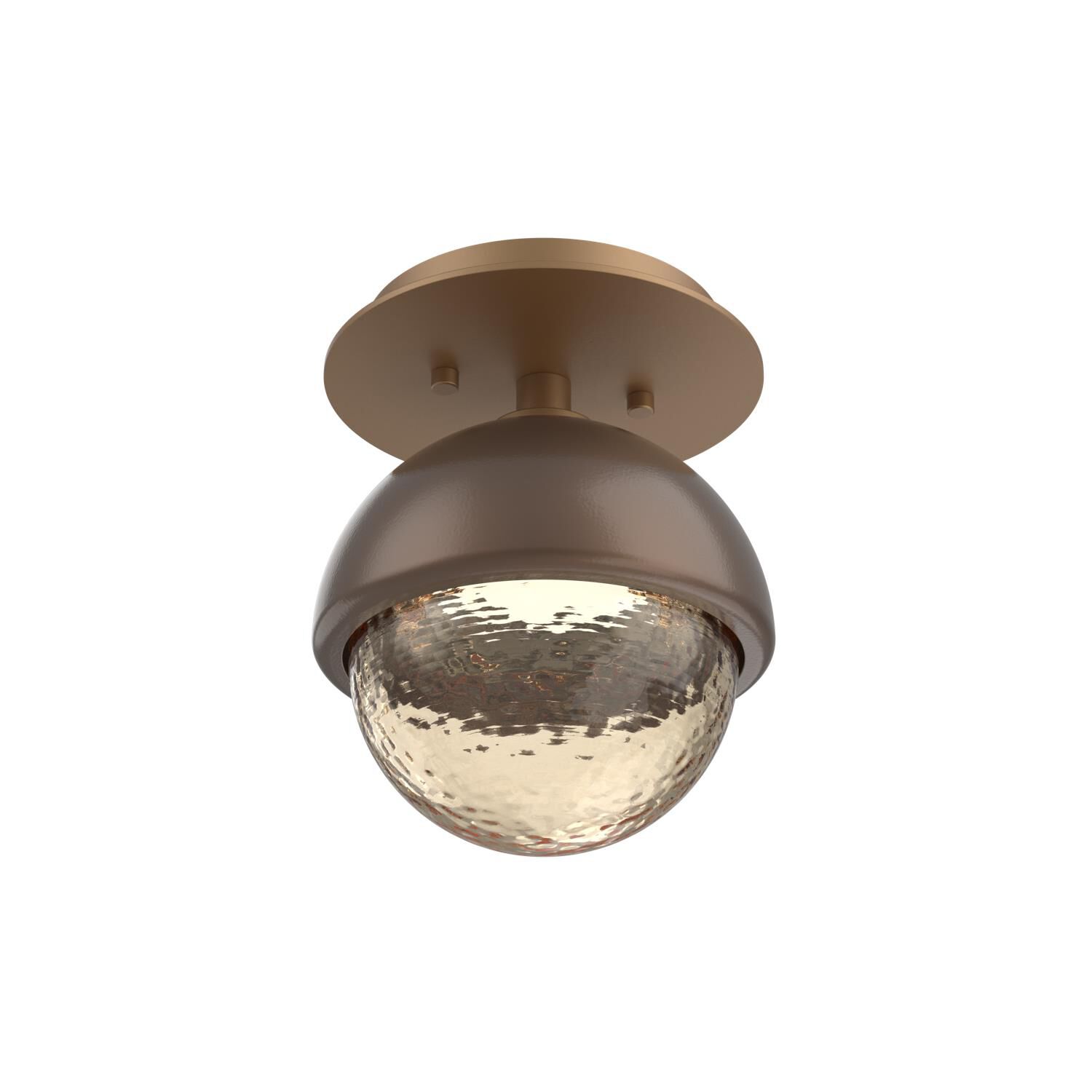 Levi Wilson Cabochon 6 Inch Flush Mount by Hammerton Studio