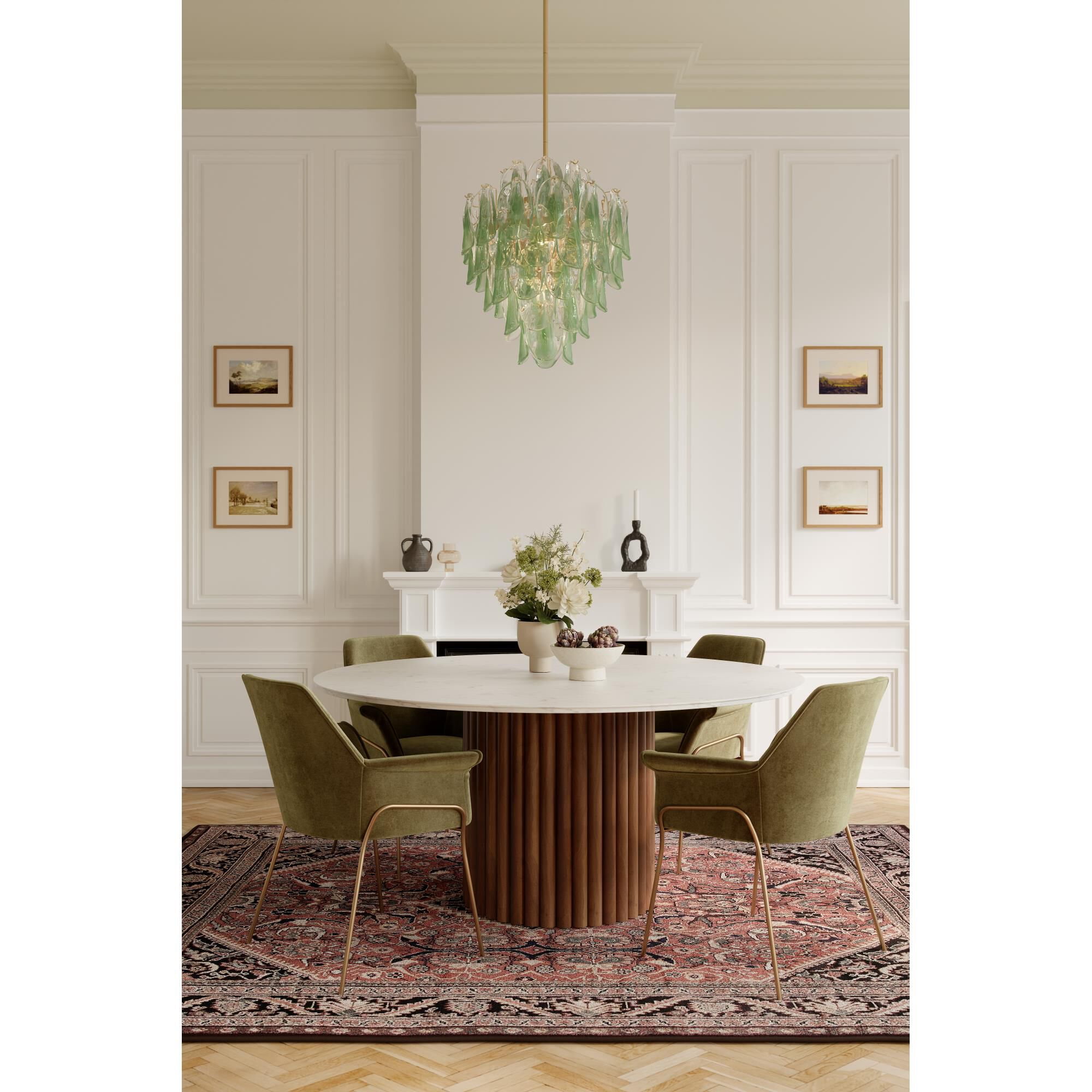 Verla Crest 23 Inch Large Pendant by Metropolitan Lighting