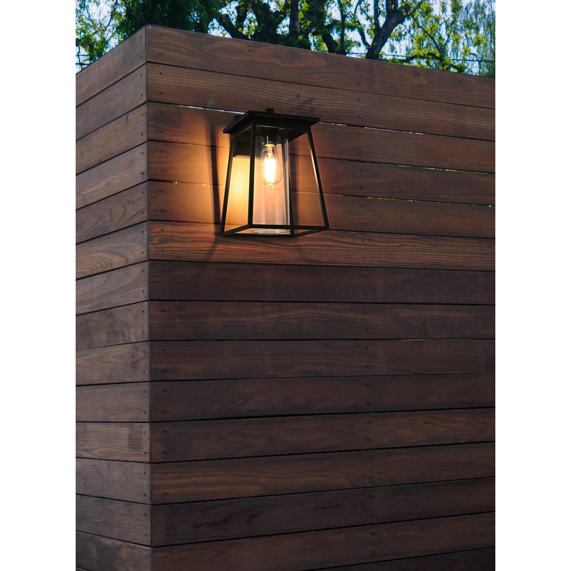 Lambert 14 Inch Outdoor Wall Light by Elegant Lighting