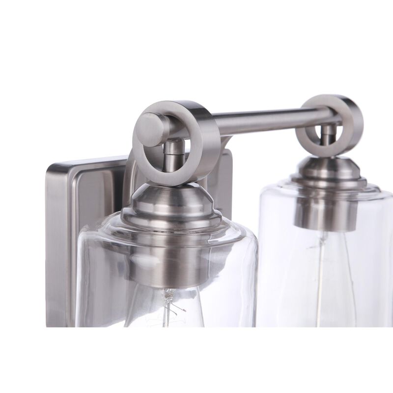 Romero 13 Inch 2 Light Bath Vanity Light by Craftmade