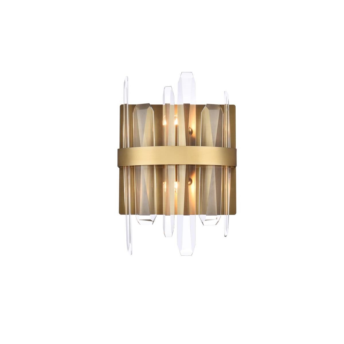 Serena 12 Inch 2 Light Bath Vanity Light by Elegant Lighting