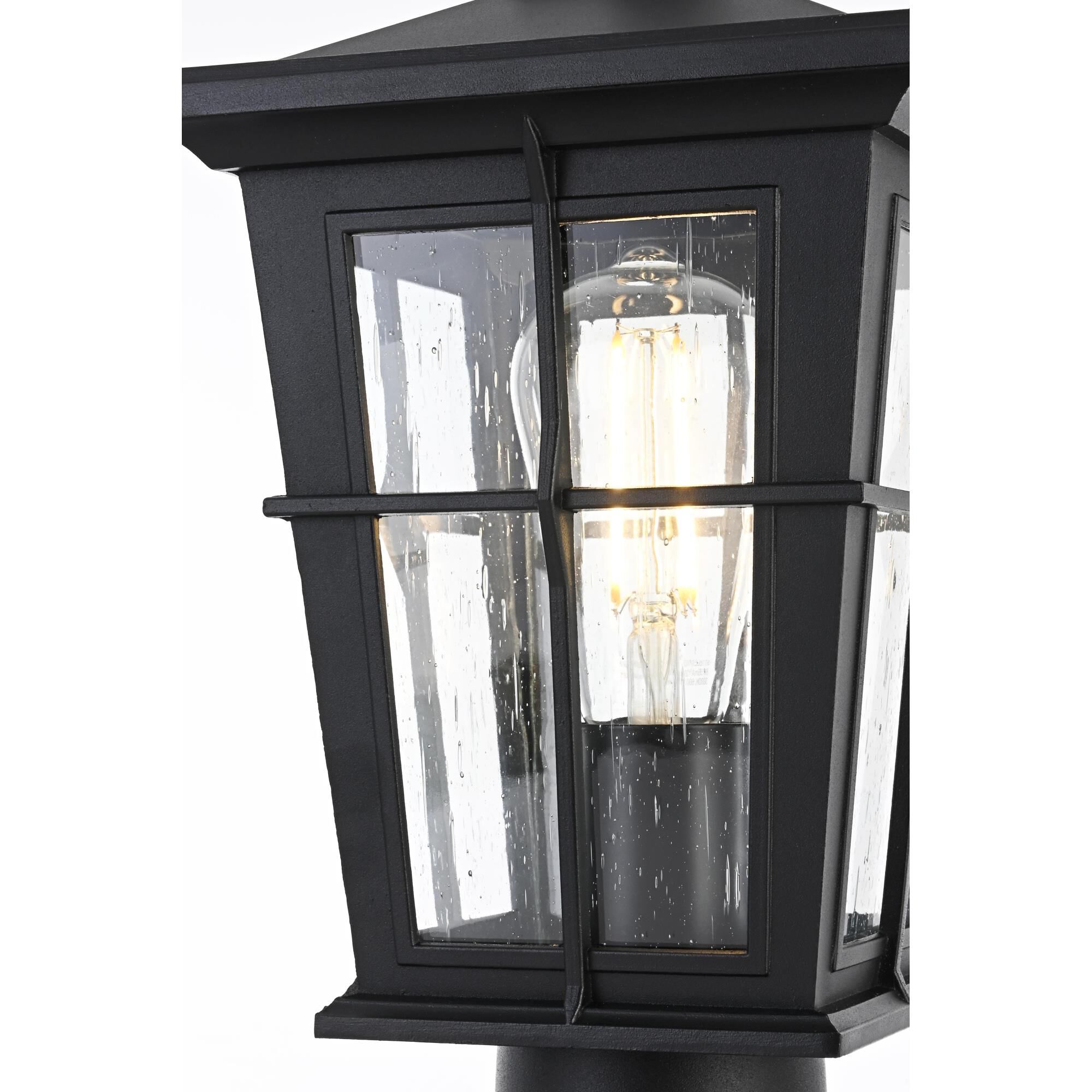 Bodine 16 Inch Outdoor Post Lamp by Elegant Lighting