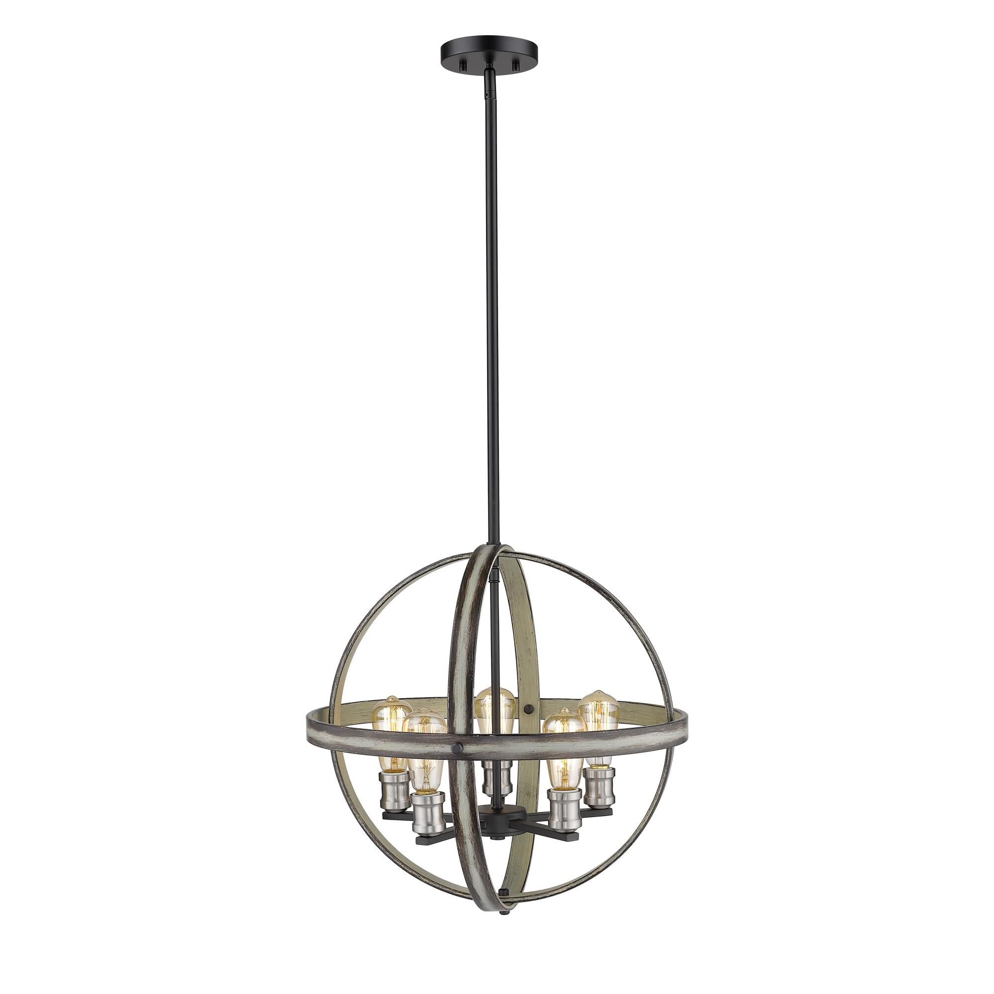 Kirkland 20 Inch 5 Light Mini Chandelier by Z-Lite
