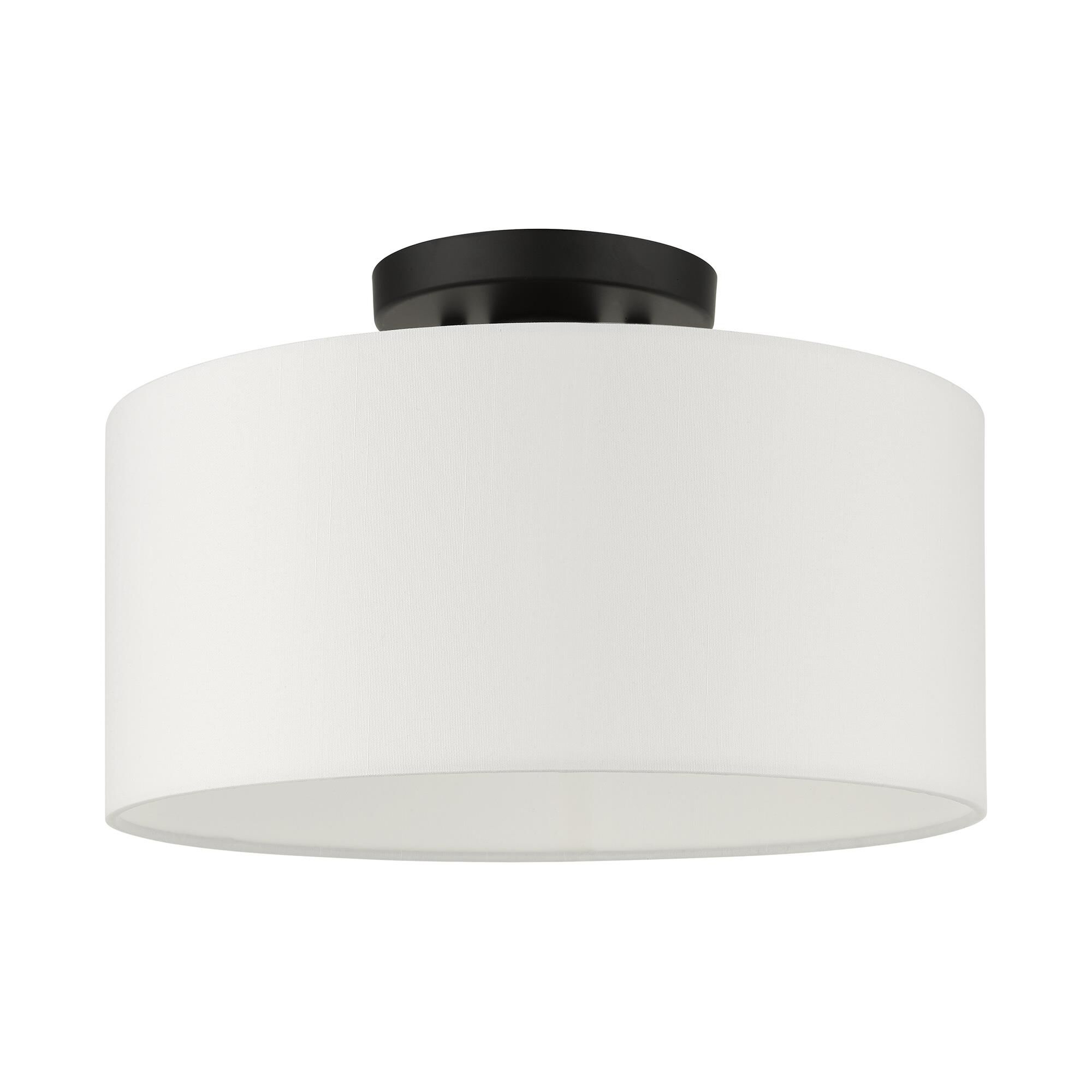Meridian 1 Light Semi Flush Mount by Livex Lighting